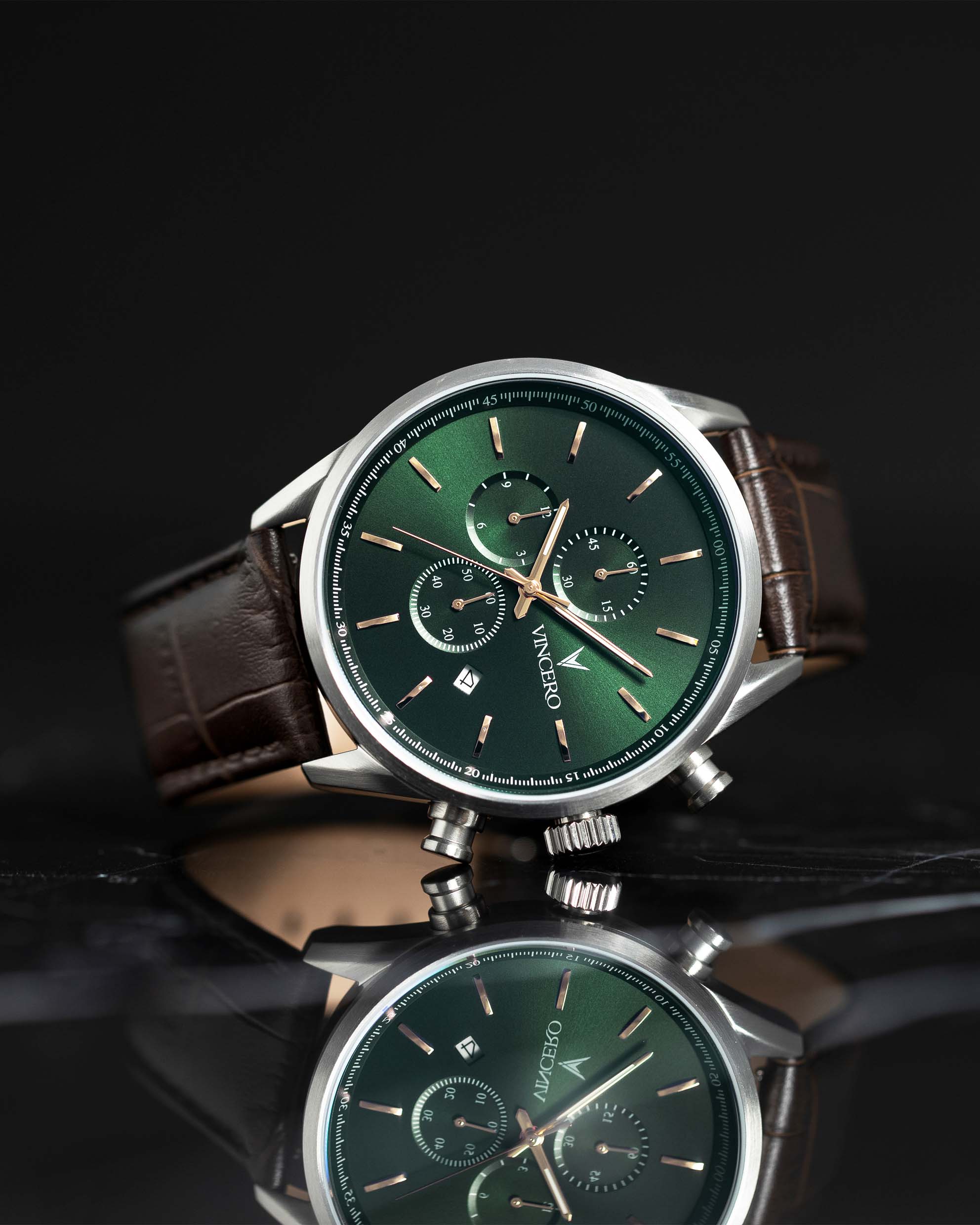 The Chrono S 40mm - Dark Olive/Silver、mySite、botmansion