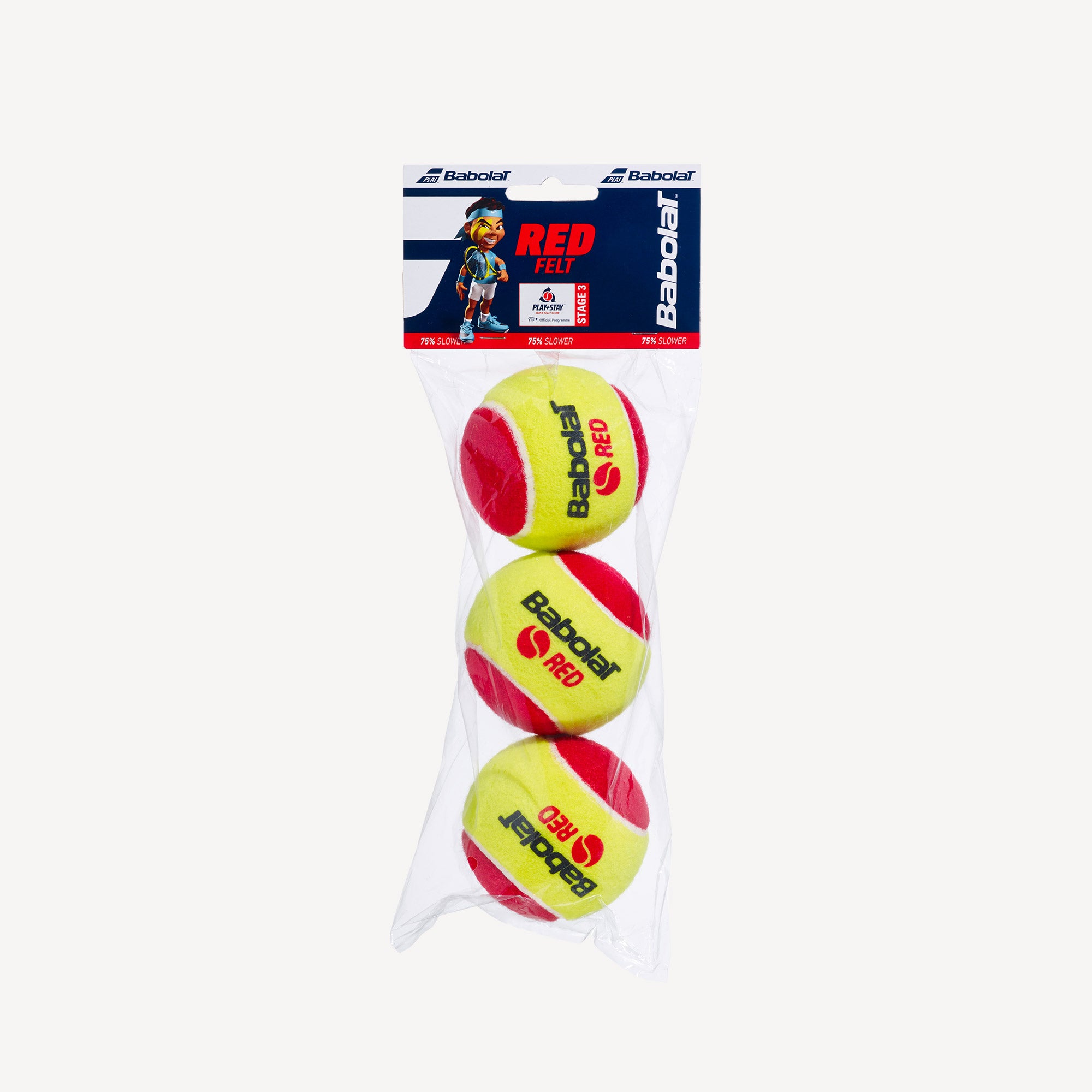 Babolat Stage 3 Red 3 Tennis Balls
