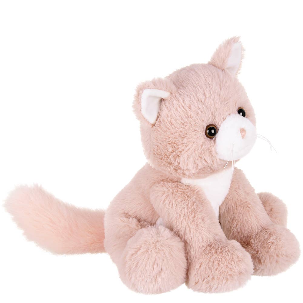 Pink Plush Sitting Kitty Cat by Bearington Collection、mySite、g9winljtr