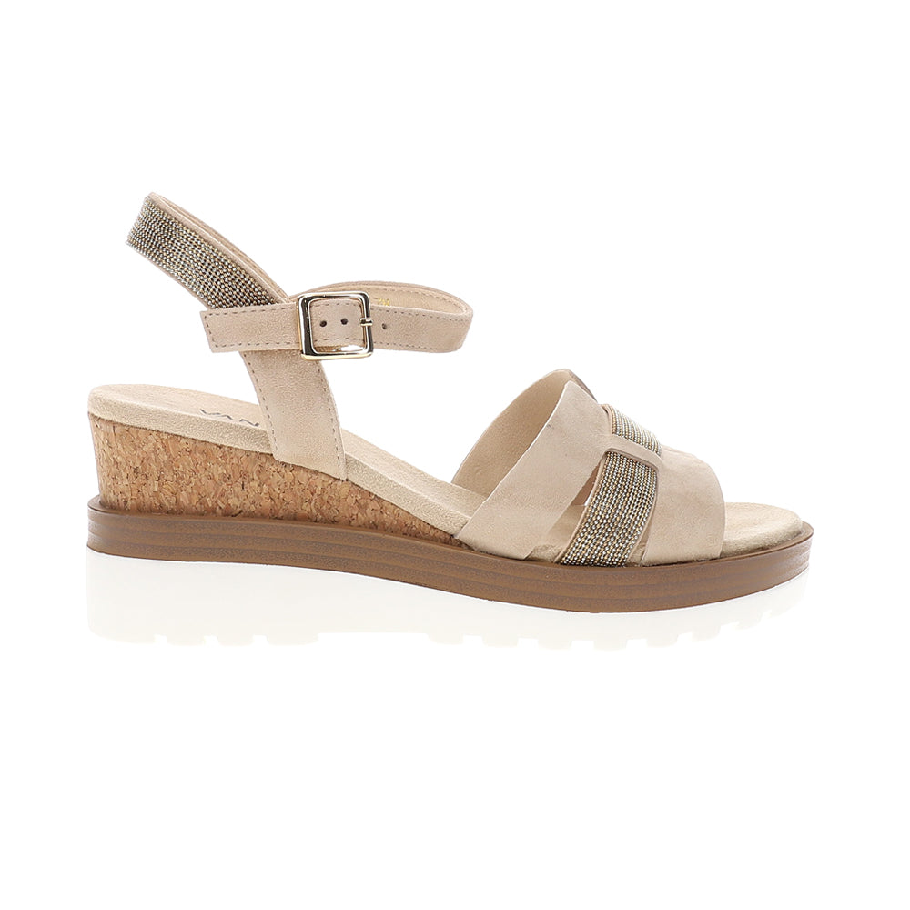 Caitlin Ankle Strap Wedge Sandals、mySite、gtrtttuynbv