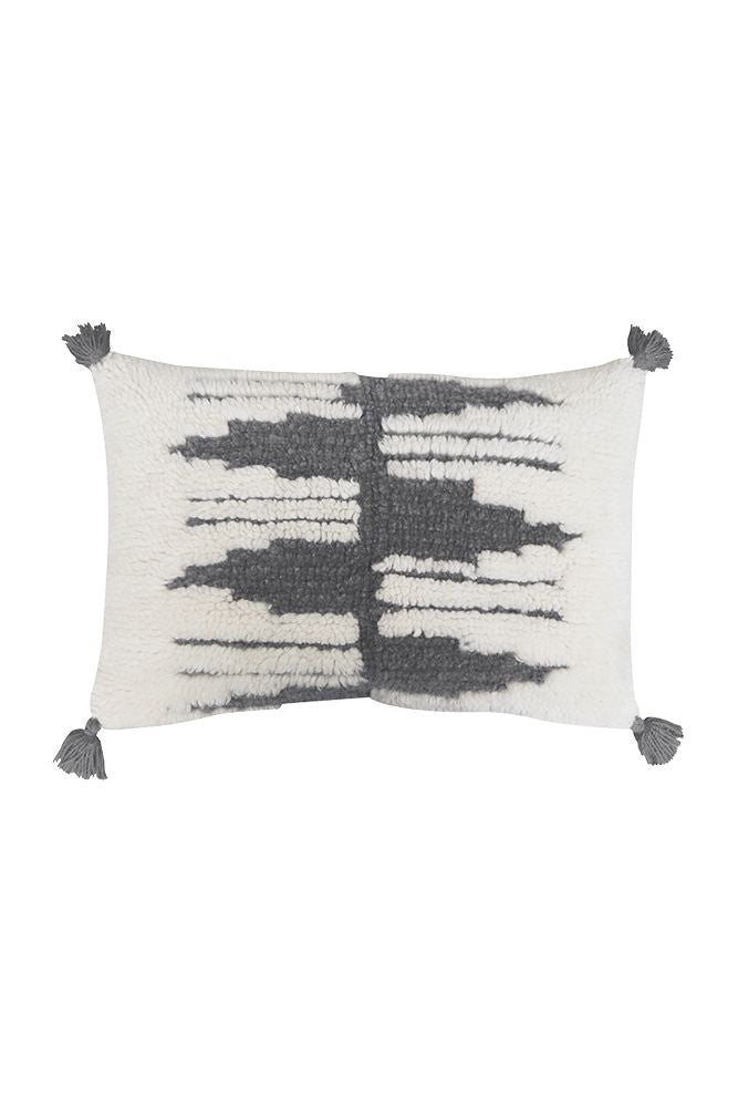 THROW PILLOW ZAGROS NATURAL-GREY、mySite、gigharbornorthrealestate