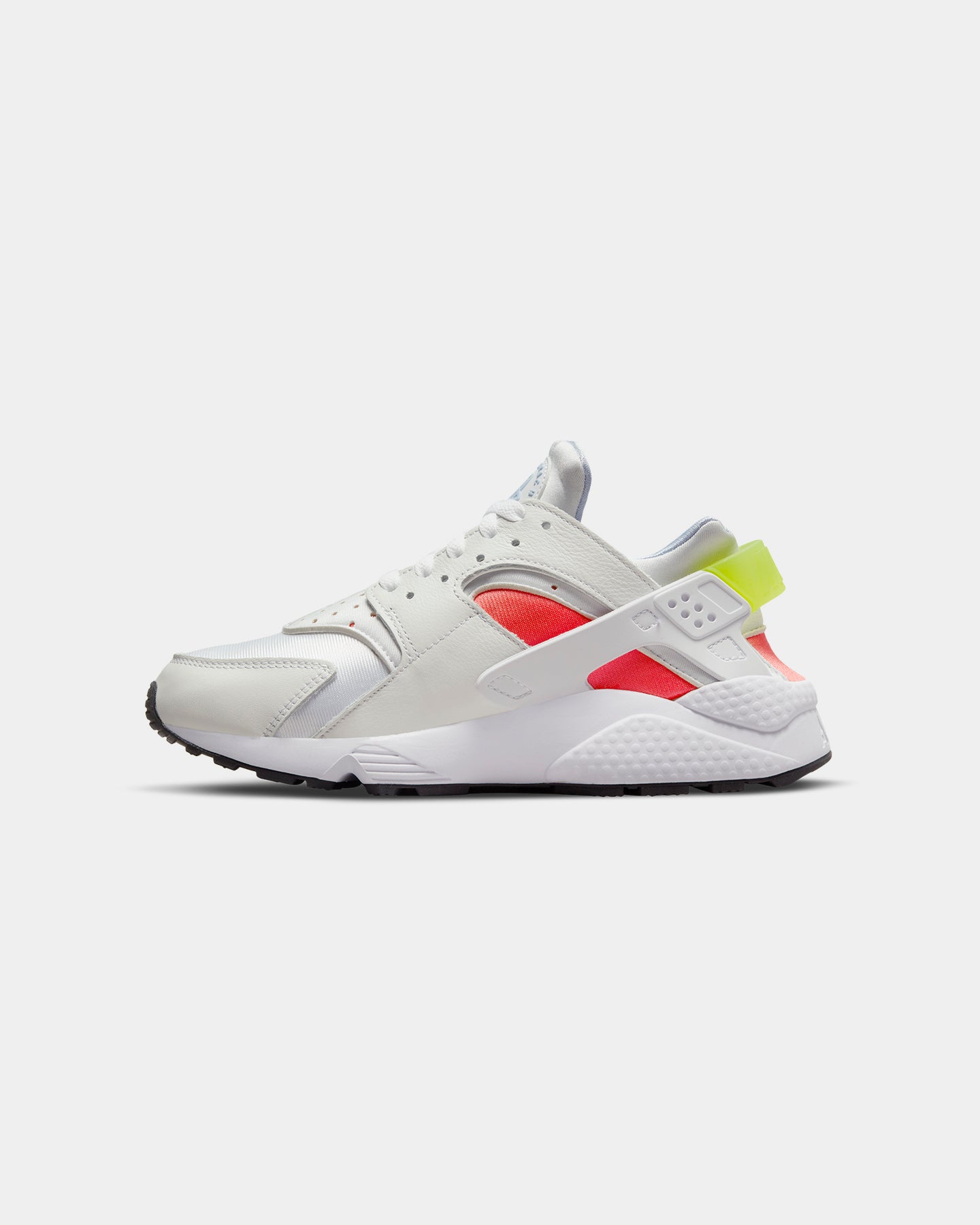 Nike Women's Air Huarache White/Volt/Bright Crimson/Black、mySite、zt4zffjzw