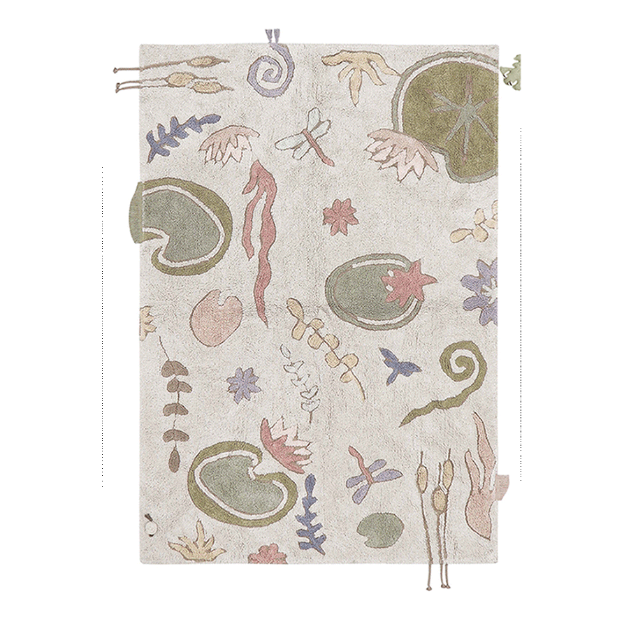 Fantasy Garden Botanic Washable Rug、mySite、gigharbornorthrealestate