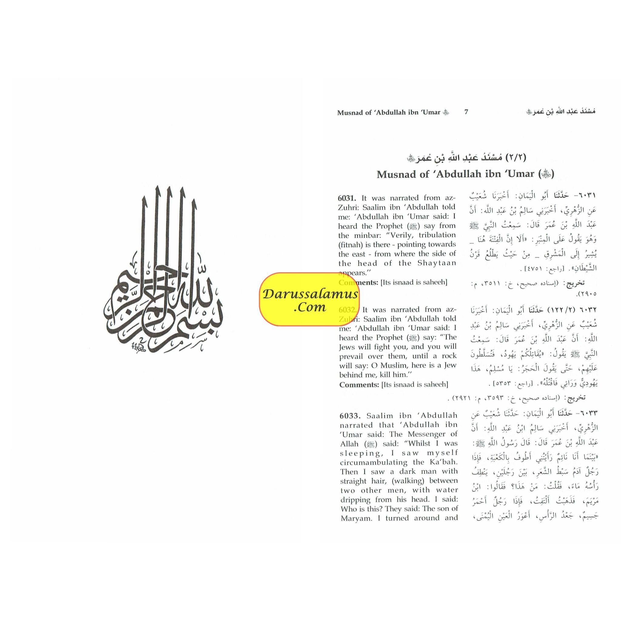 English Translation of Musnad Imam Ahmad Bin Hanbal Vol 5 (Hadith 6031-7624) By Abu Abdullah Ahmad bin Muhammad bin Hanbal Ash-Shaibani、mySite、topwebapps