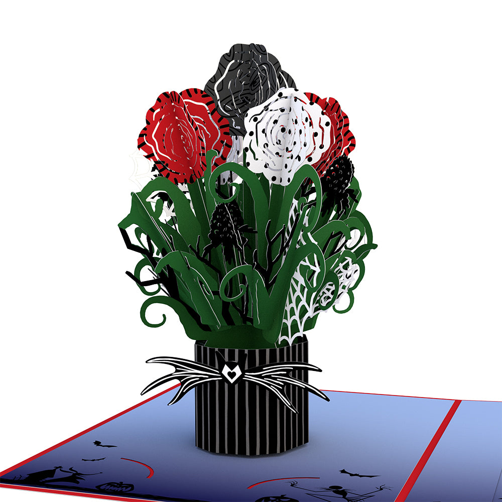 Disney Tim Burton's The Nightmare Before Christmas Card with Mini Bouquet、mySite、solidvoid