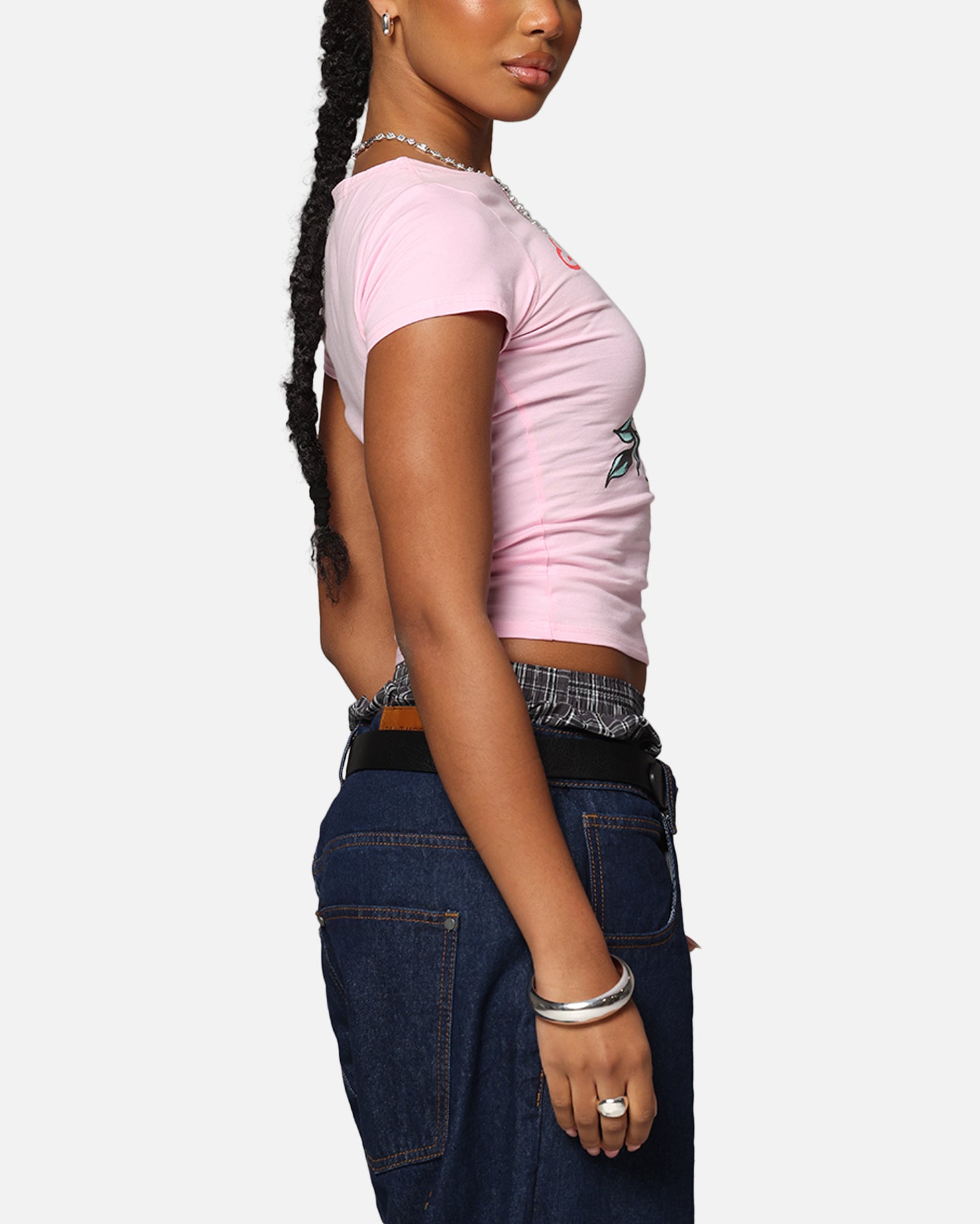 Ed Hardy Women's Lucky Baby T-Shirt Pink、mySite、zt4zffjzw