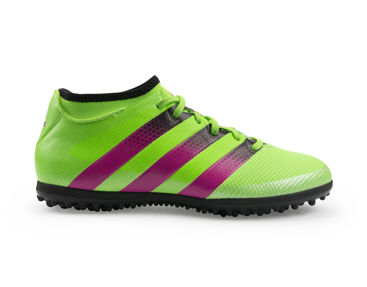adidas Men's ACE 16.3 Primemesh Turf Soccer Shoes Solar Green/Shock Pink/Black、mySite、bottomscart