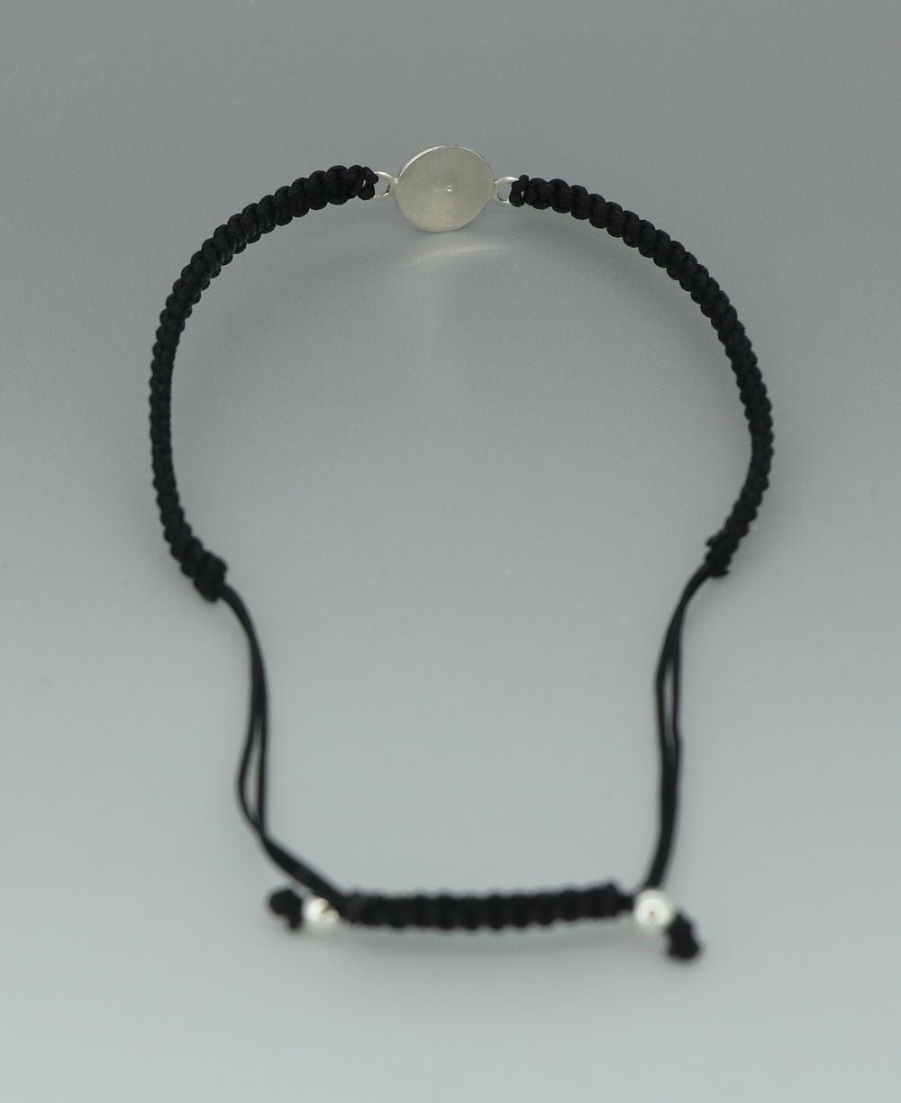 Sterling Silver and Mother of Pearl Yin Yang Adjustable Bracelet for Men and Women、mySite、topwebapps