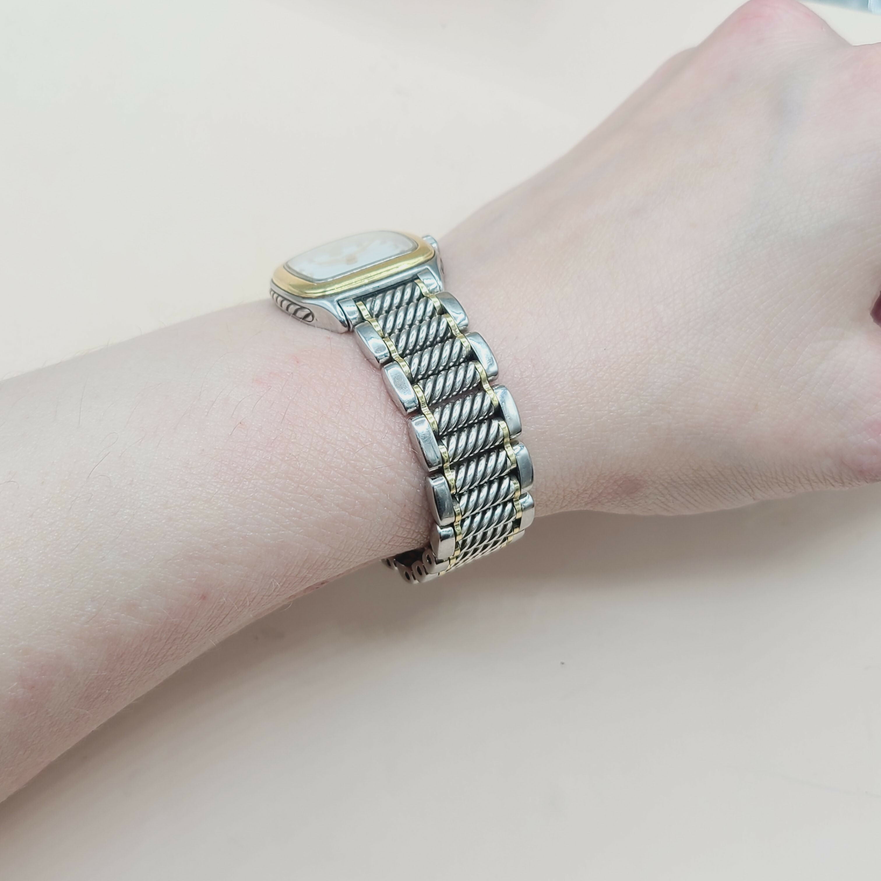 David Yurman Thoroughbred Watch 25mm with Gold、mySite、hinf8tx79