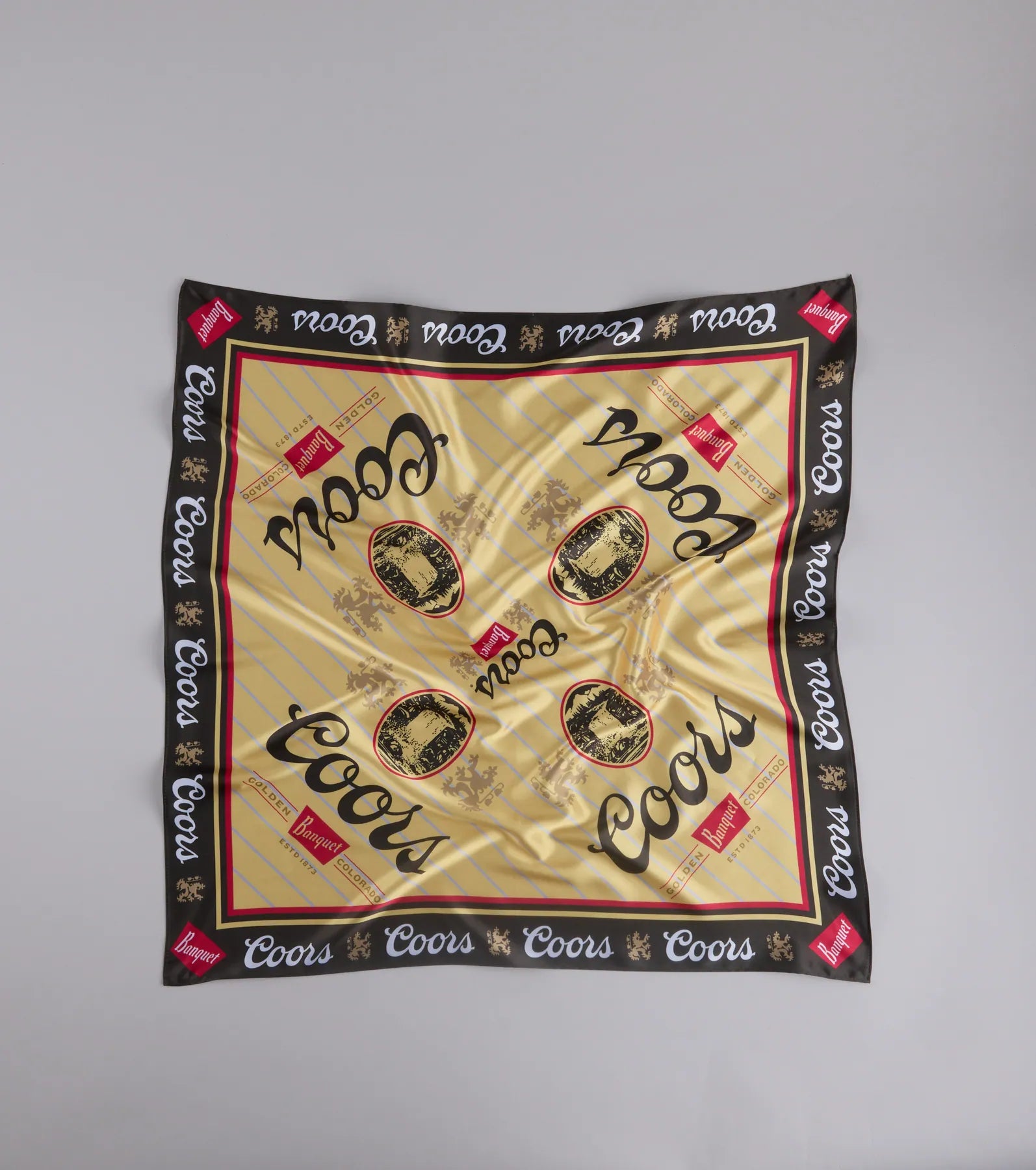  Beer Me Baby Coors® Satin Scarf、mySite、justintrudeaud