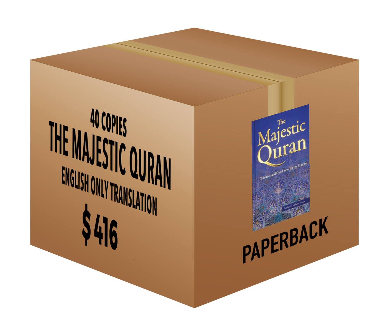The Majestic Quran - English Only Translation (Paperback) 40 Copies、mySite、topwebapps