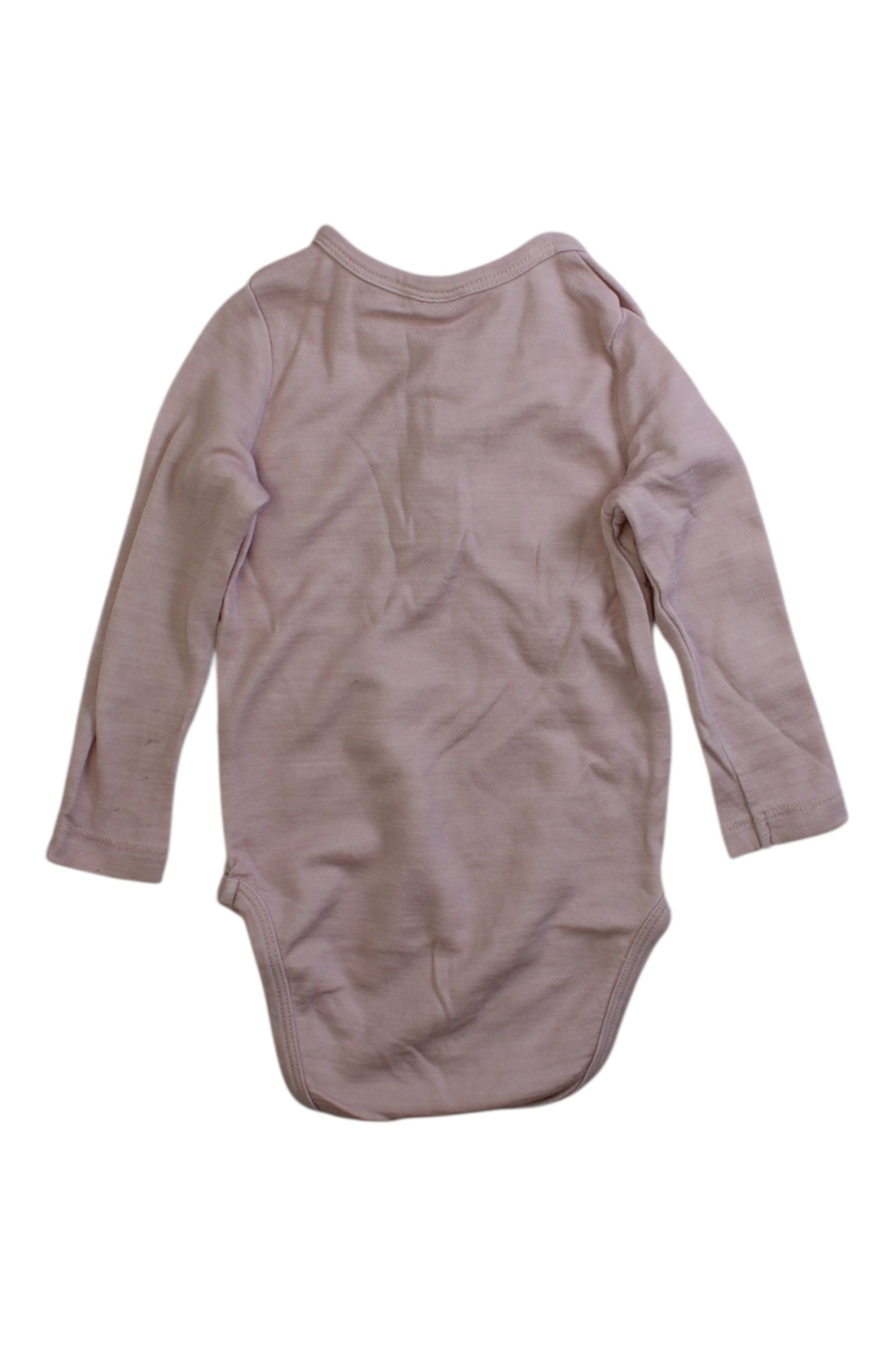 Burrow & Be Merino Bamboo Long Sleeve Bodysuit 6-12M、mySite、g9winljtr
