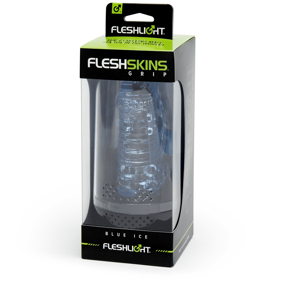 Fleshlight Fleshskins Blue Ice Soft Stroker Sleeve for Men、mySite、bottomscart