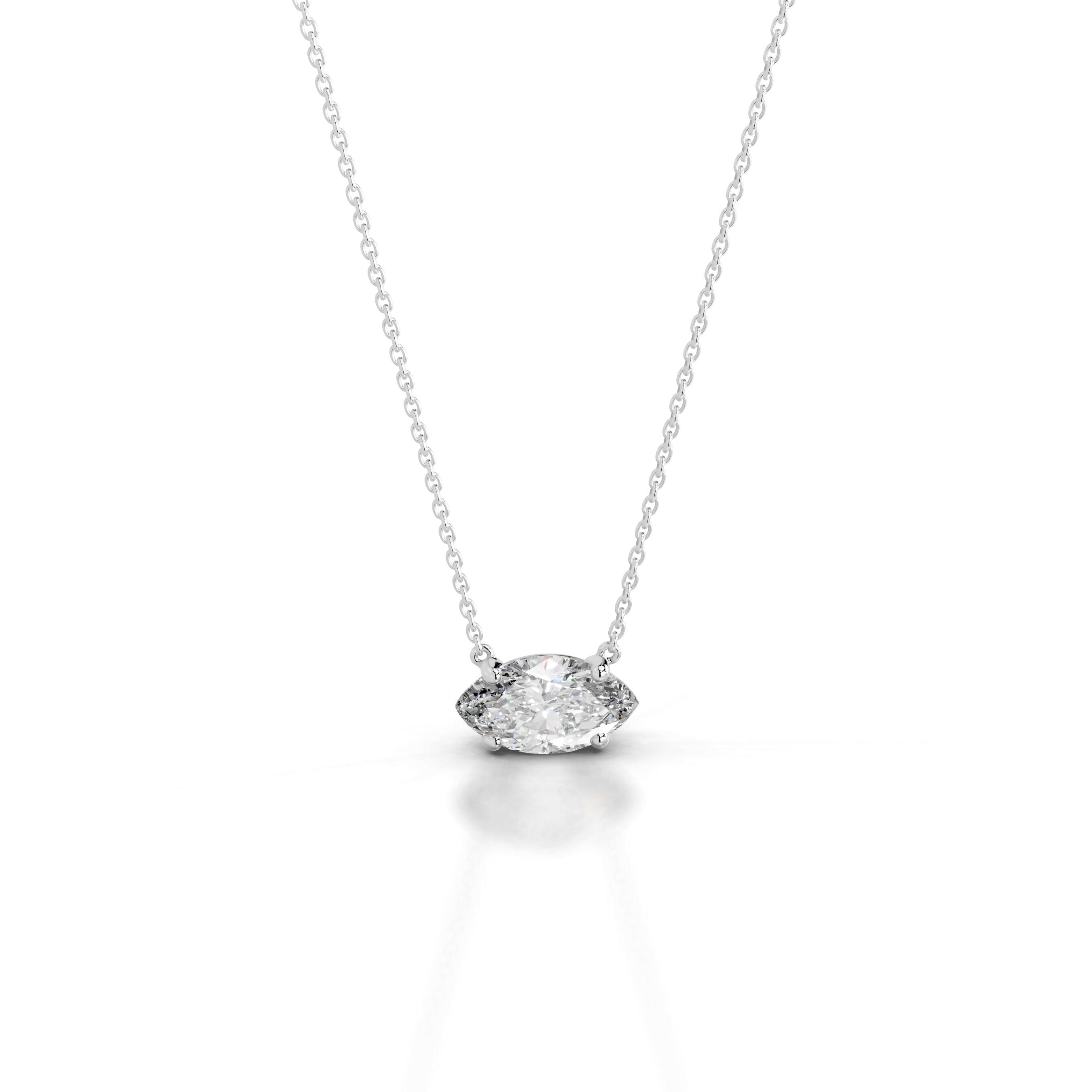 Clmence Lab Grown Diamond Pendant - 18K White Gold、mySite、hinf8tx79