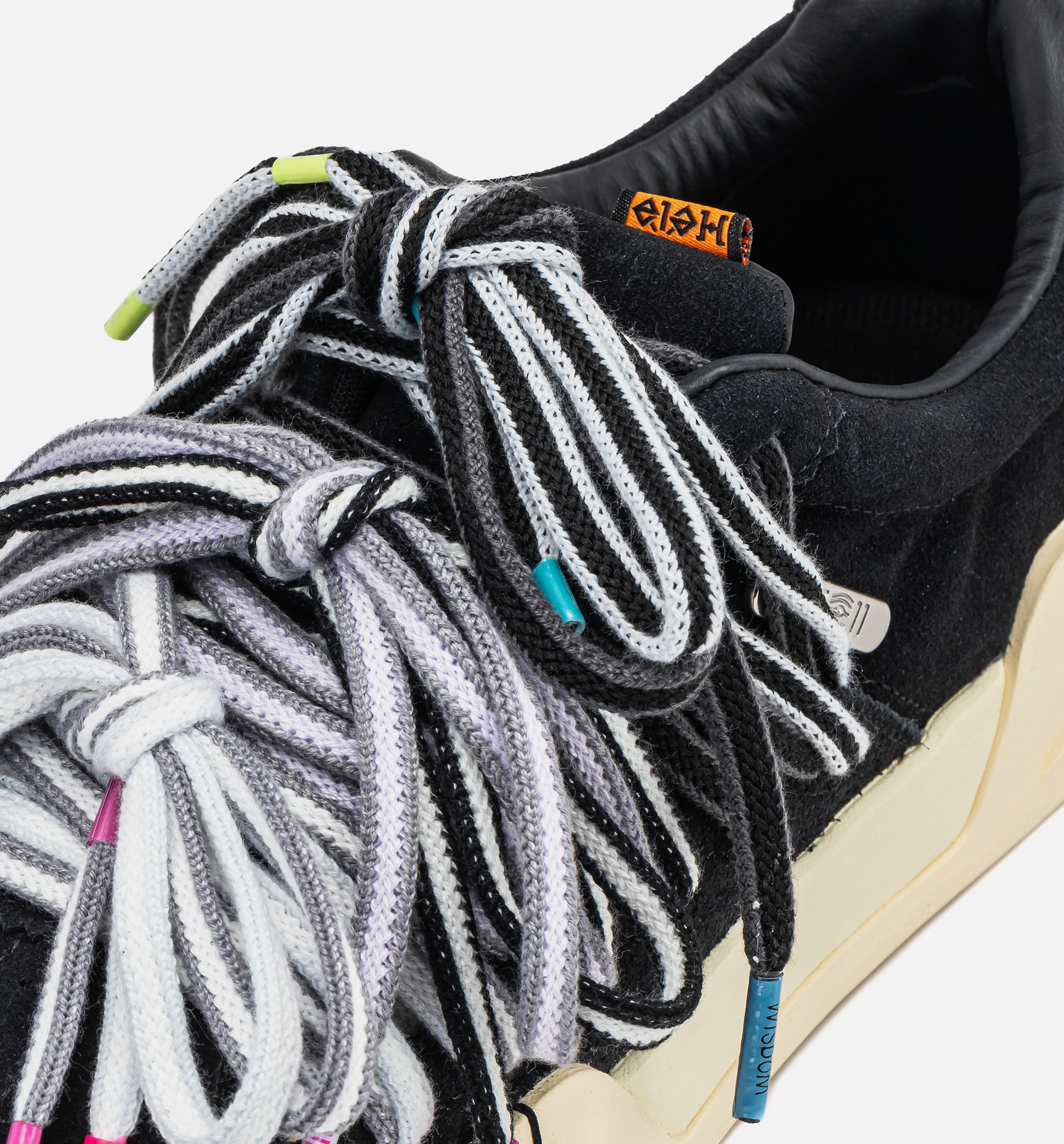 Kai Hela Roots Tribe Mens Lifestyle Shoe - Black/White/Multicolor、mySite、dreamappss