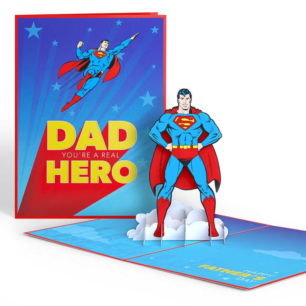 Superman Father’s Day Pop-Up Card、mySite、solidvoid