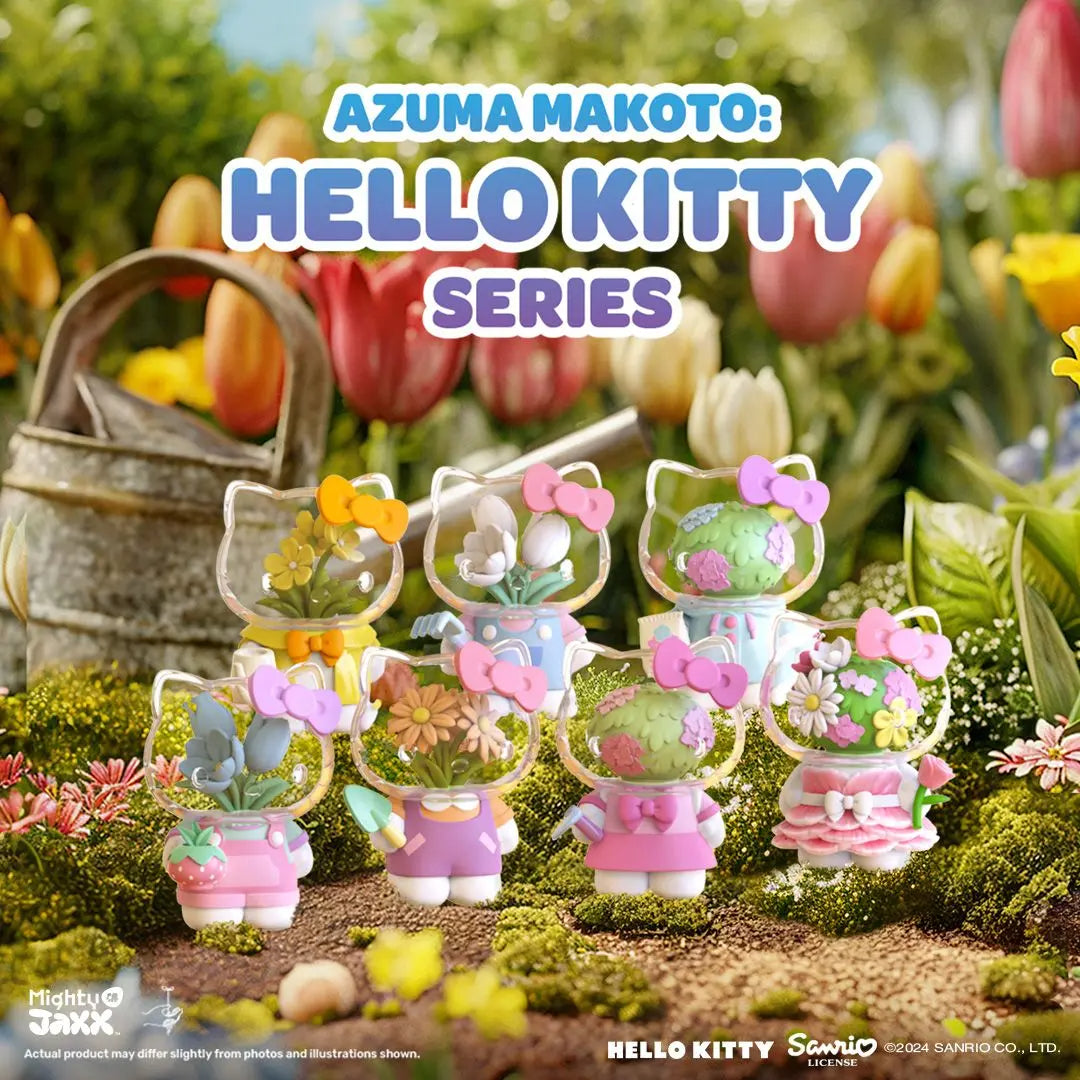  【NEW】Azuma Makoto X Hello Kitty Flower Blind Box、mySite、greenlandpopulation