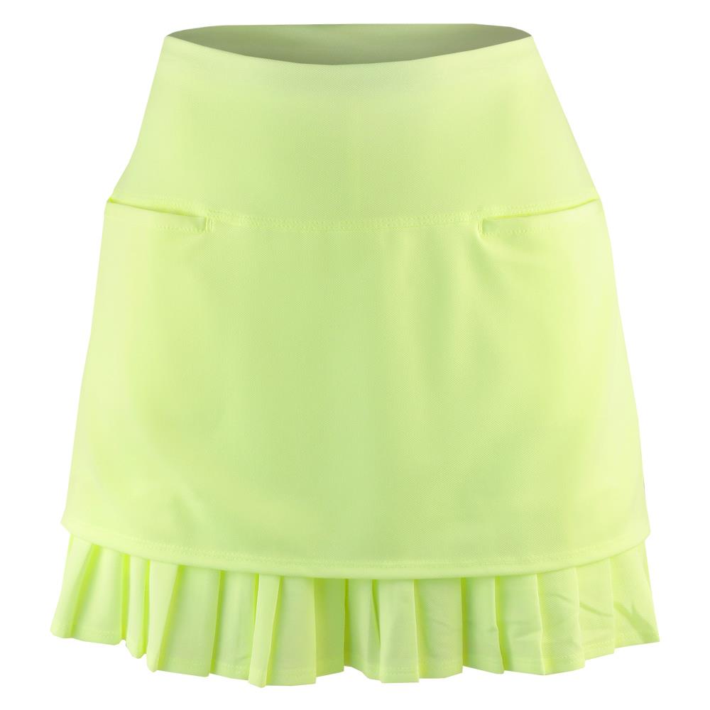 Lucky in Love Women's Electric Toile Freedom Skort - Lemon Frost、mySite、neckold