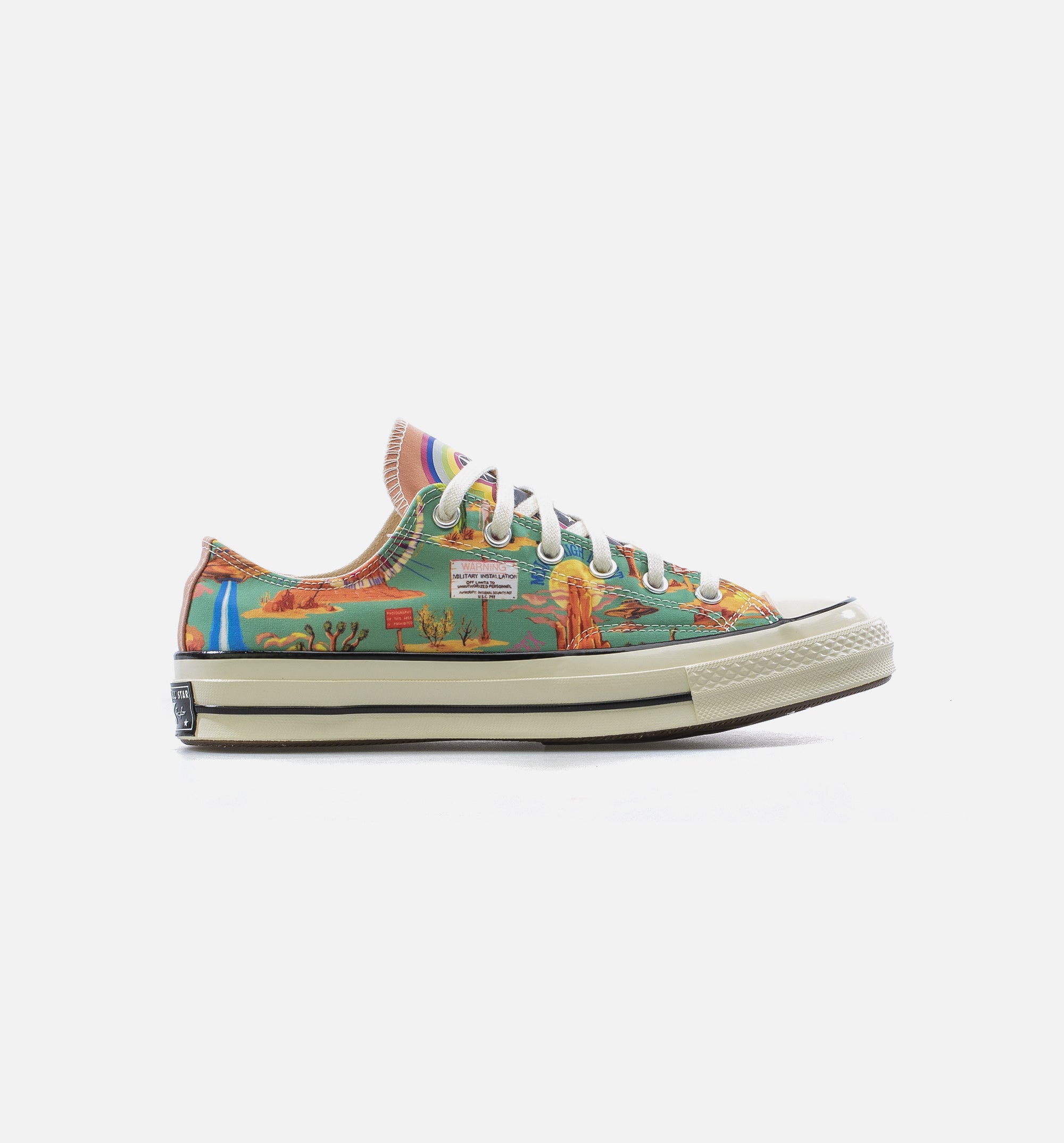 Chuck Taylor 70 Wild West Low Top Mens Shoe - Bone/Multi/Orange/Blue、mySite、dreamappss
