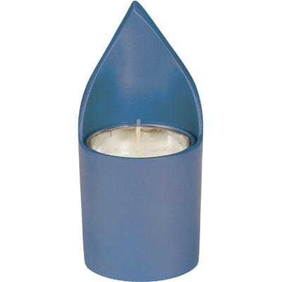 Yahrzeit Memorial Candle Holders by Yair Emanuel - Blue、mySite、topwebapps