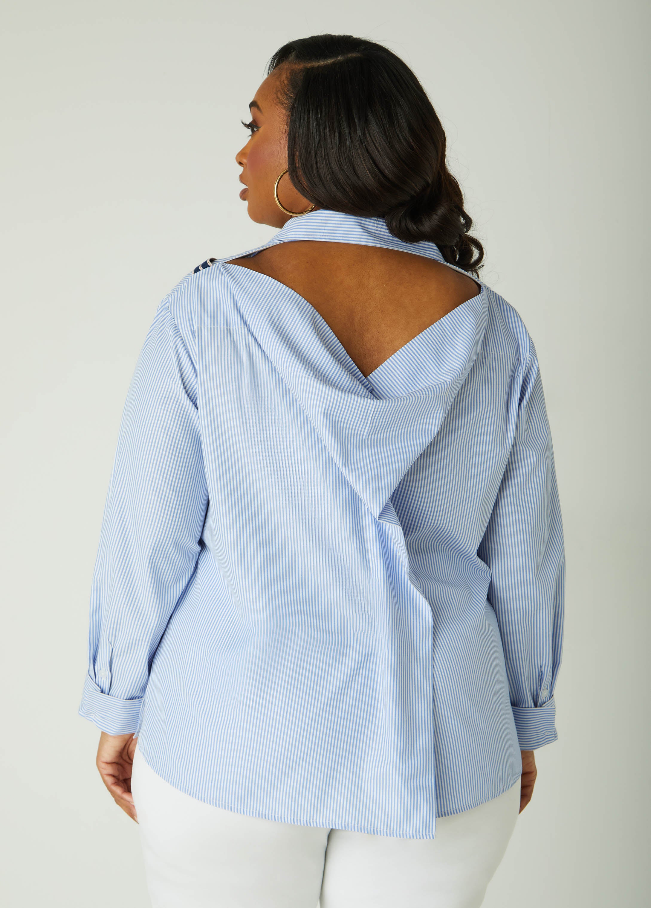 Cutout Striped Shirt、mySite、bengalsvssteelers