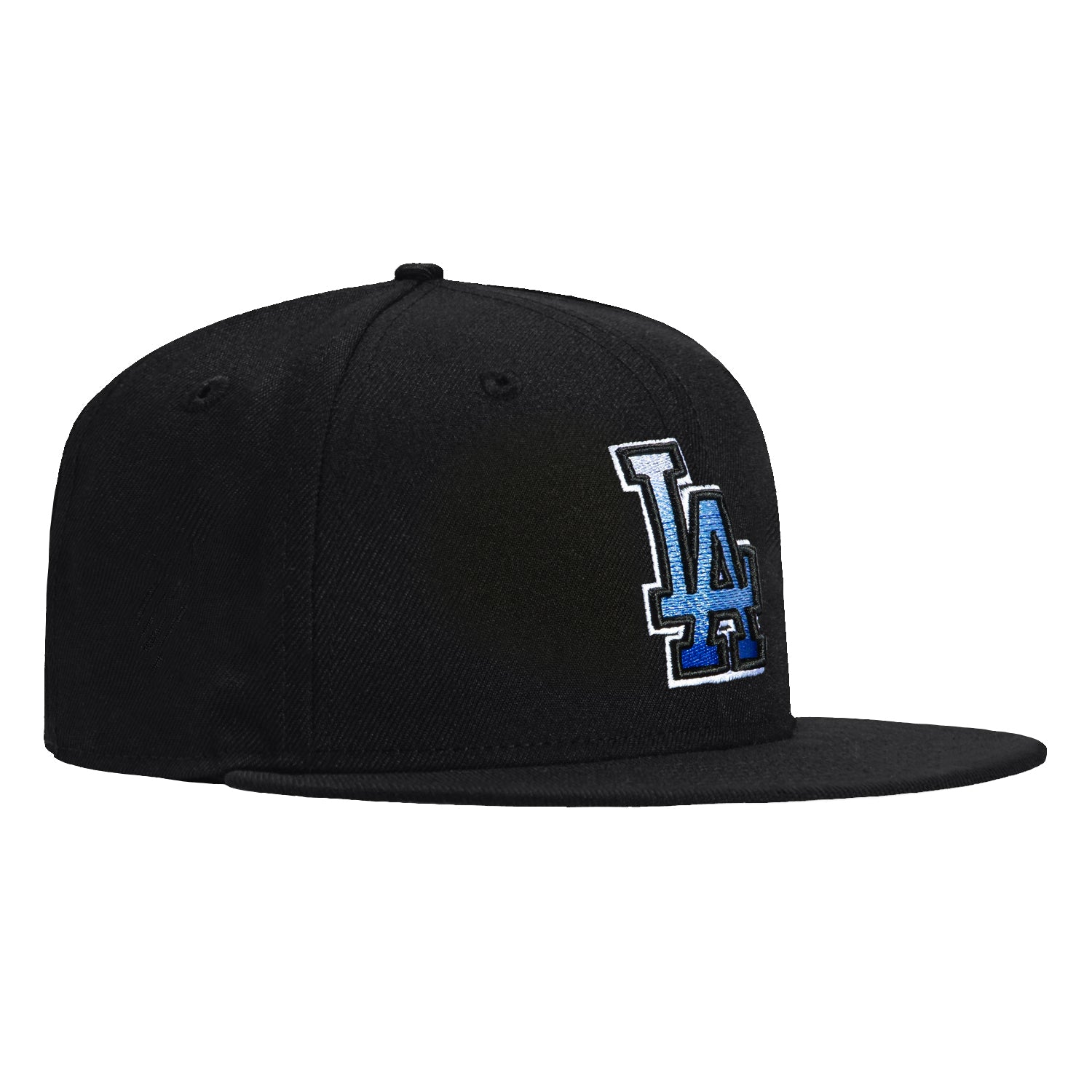 New Era 59Fifty Gradient Logo Los Angeles Dodgers Hat - Black、mySite、vikingsvslions