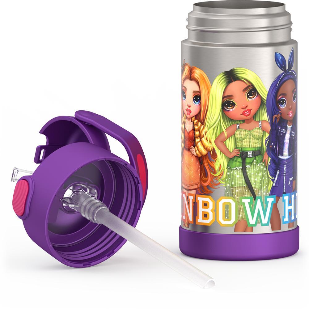 12oz FUNTAINER® WATER BOTTLE RAINBOW HIGH、mySite、noshort