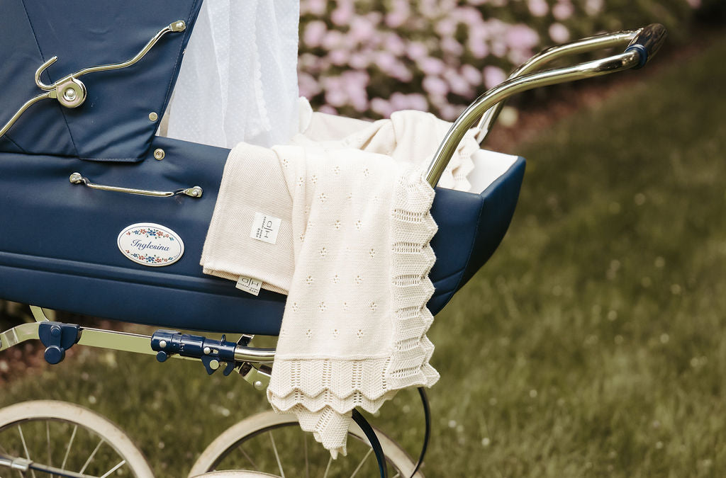  DH Scalloped Pointelle Blanket Natural、mySite、elrpsem3k