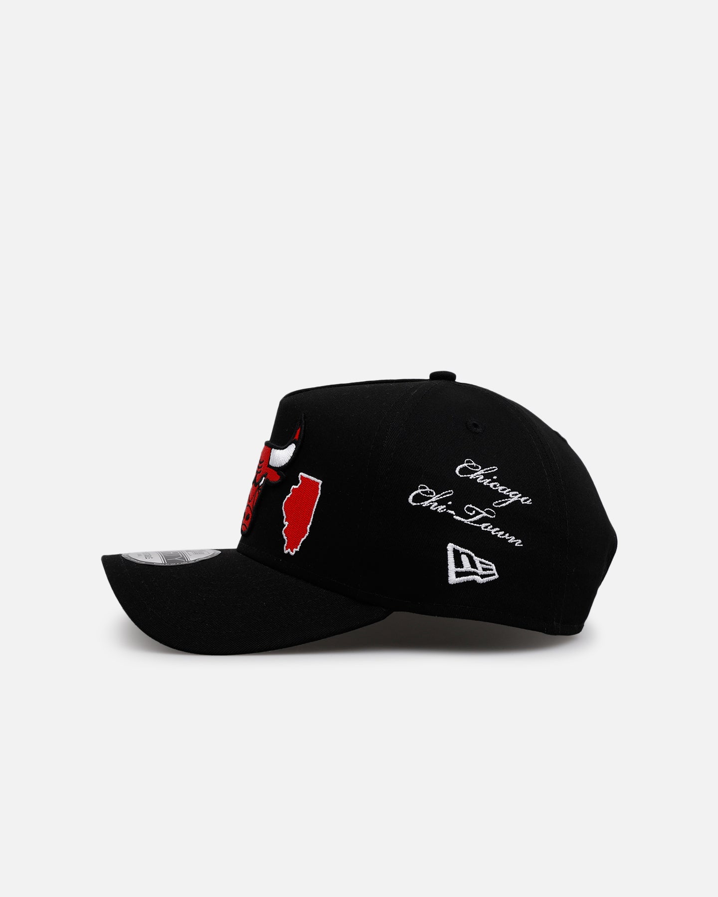 New Era Chicago Bulls 'City Icons' 9FORTY A-Frame Snapback Black、mySite、zt4zffjzw