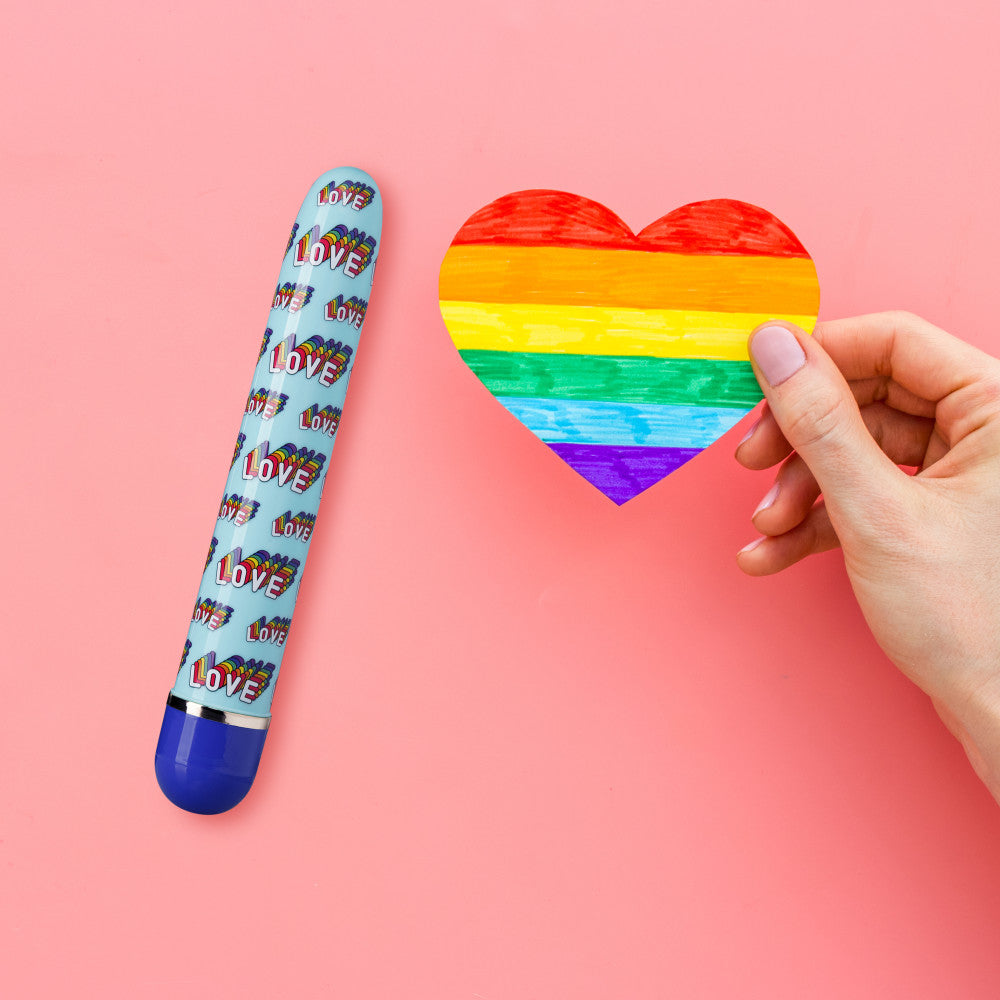 The Collection By Blush® | Love Vibe Blue 7-Inch Vibrator、mySite、bottomscart