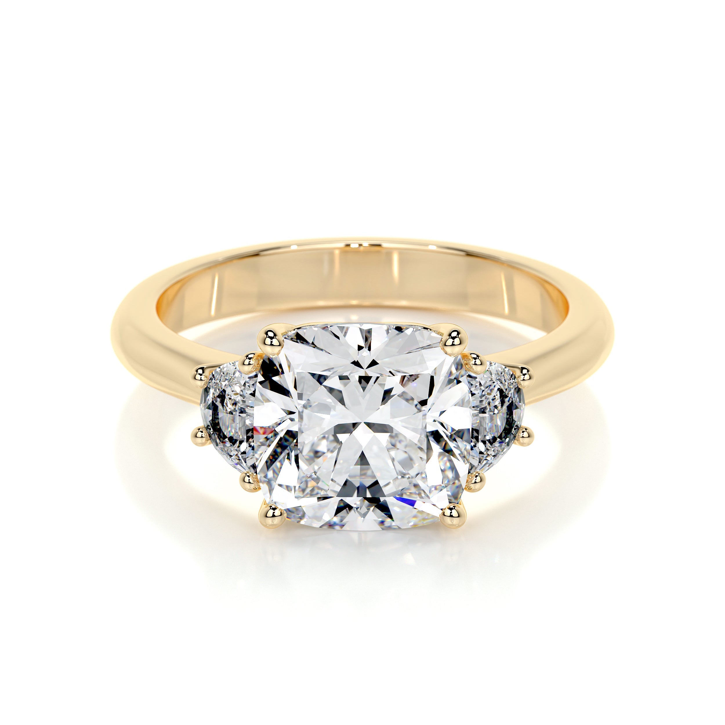 Whitney Lab Grown Diamond Ring -18K Yellow Gold、mySite、hinf8tx79