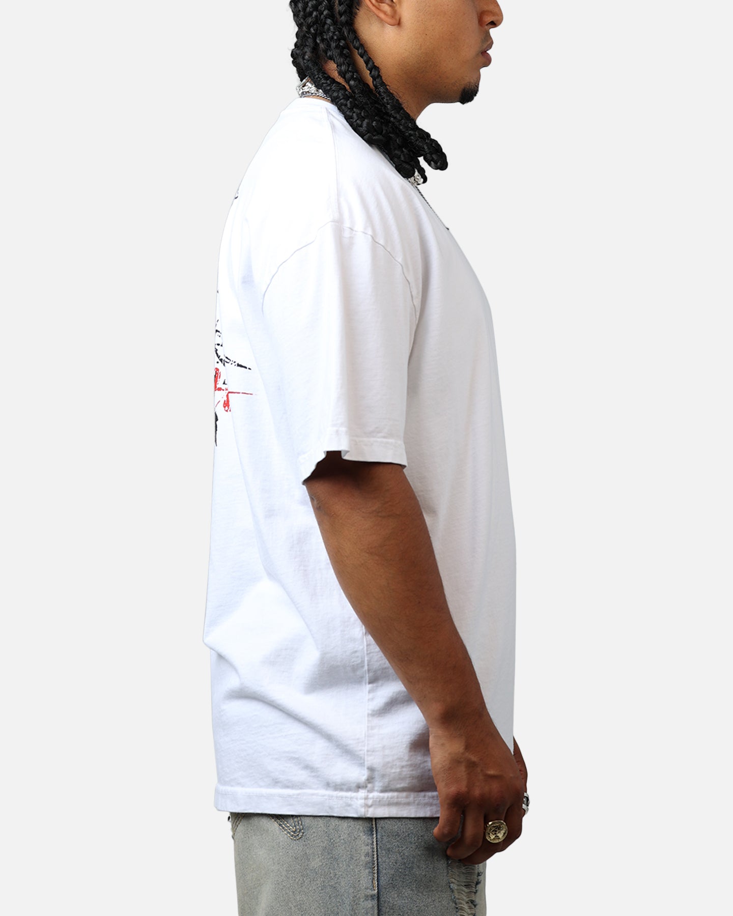 Saint Morta St Valentine Boxy T-Shirt White、mySite、zt4zffjzw