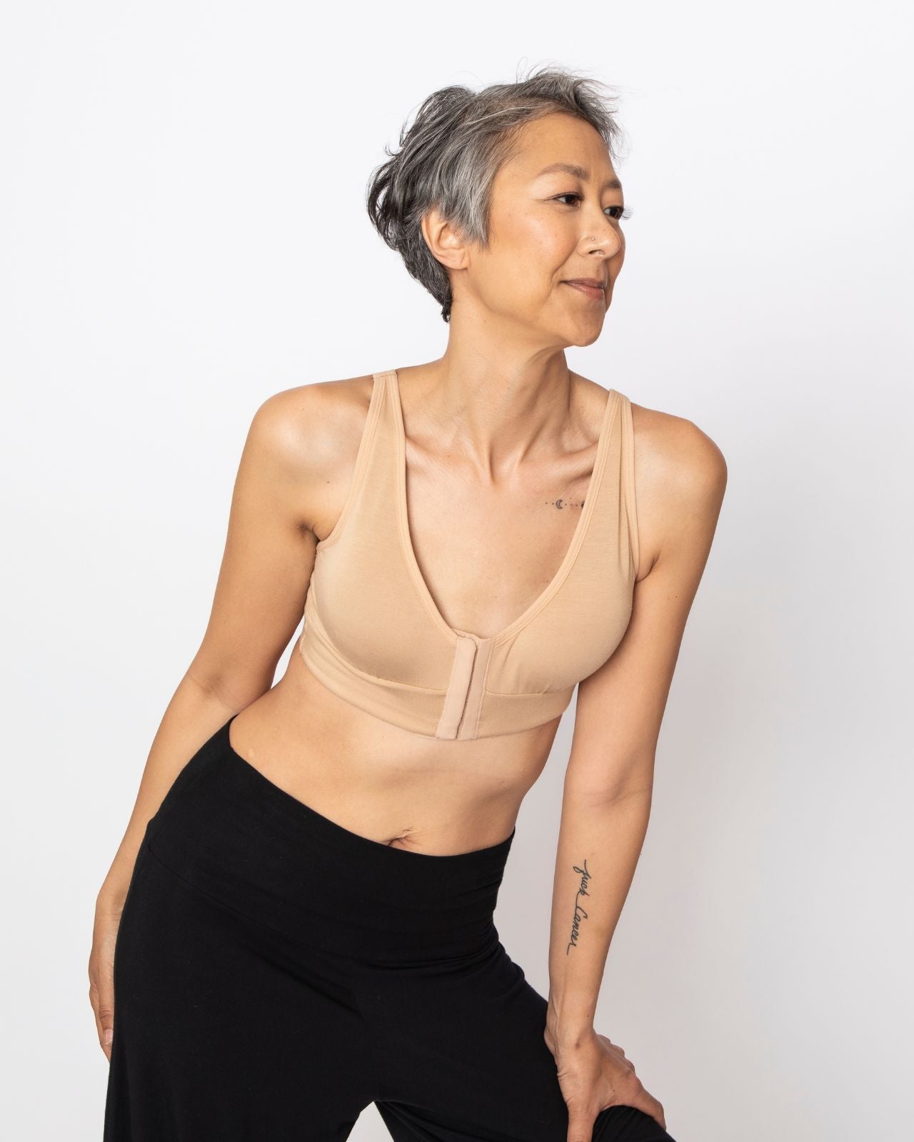 Rora Pocketed Front Closure Bra、mySite、bengalsvssteelers