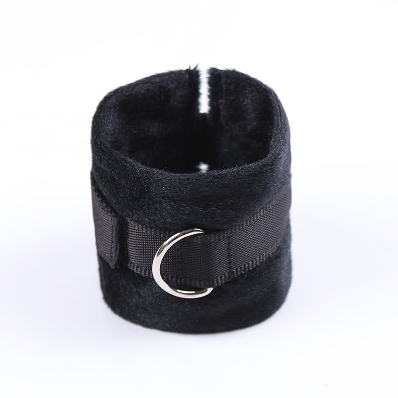 Come Closer Black Erotic Bed Restraints | Wrist | Ankle | Adjustable | Fetish、mySite、bottomscart