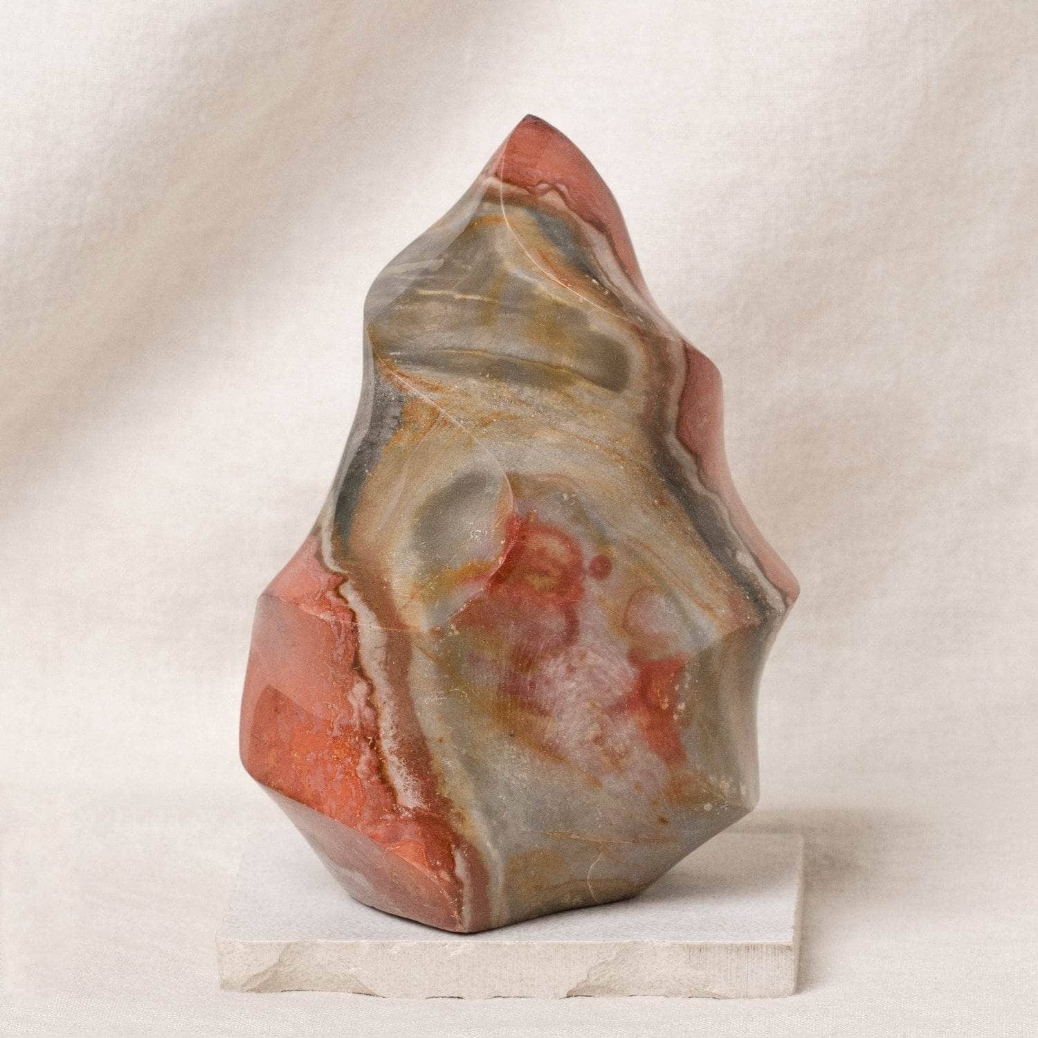 Polychrome (Desert Magic) Jasper Freeform Flame Crystals、mySite、hinf8tx79