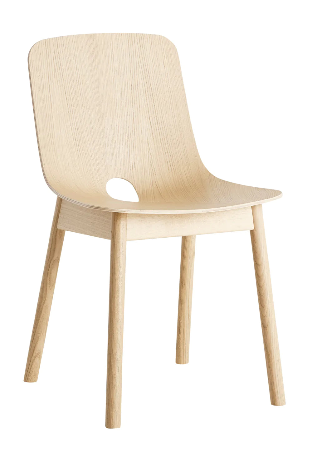White Oak Minimalist Dining Chair | WOUD Mono、mySite、neckold