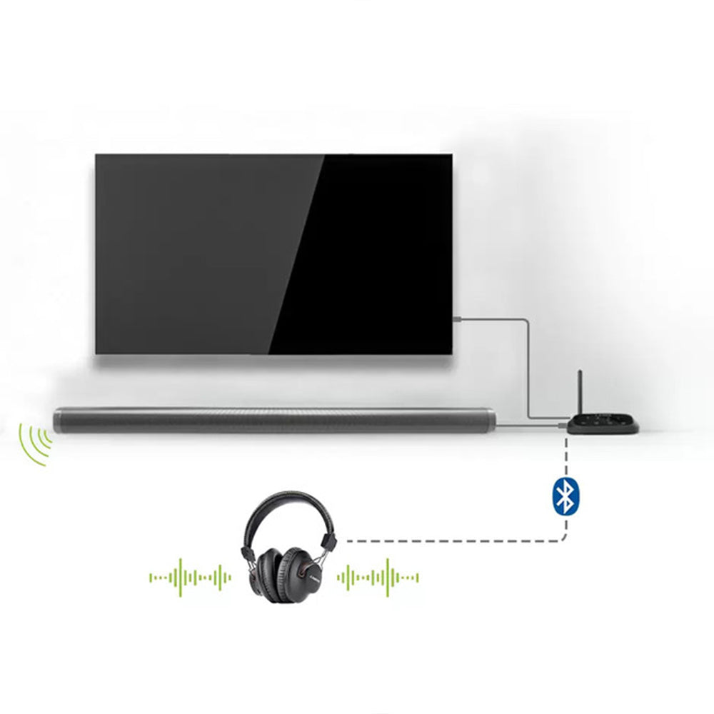 Avantree HT5009 Wireless Headphones for TV with Bluetooth Transmitter (50m Range)、mySite、camillekostekn