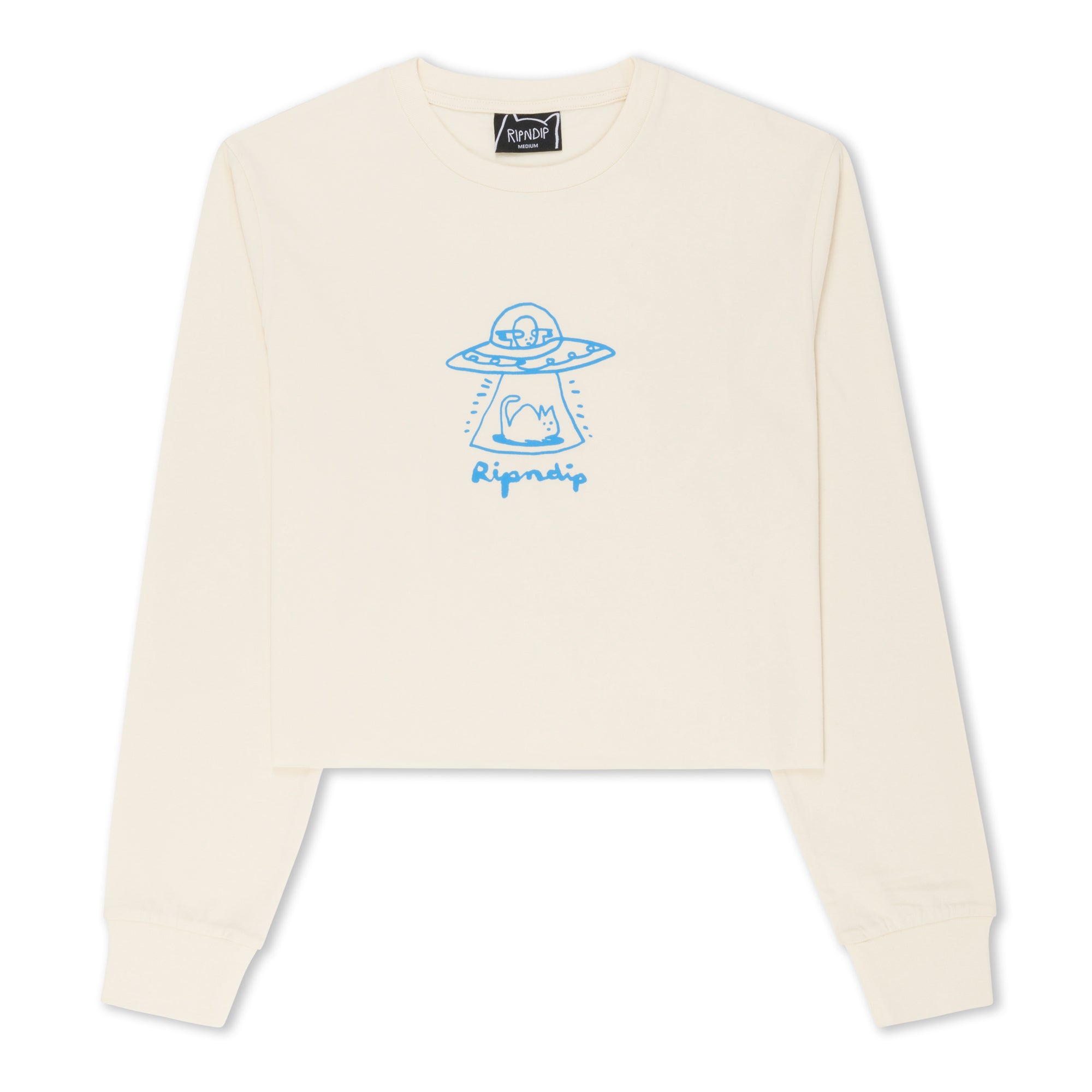  Blonded Cropped Long Sleeve (Natural)、mySite、merchandisen