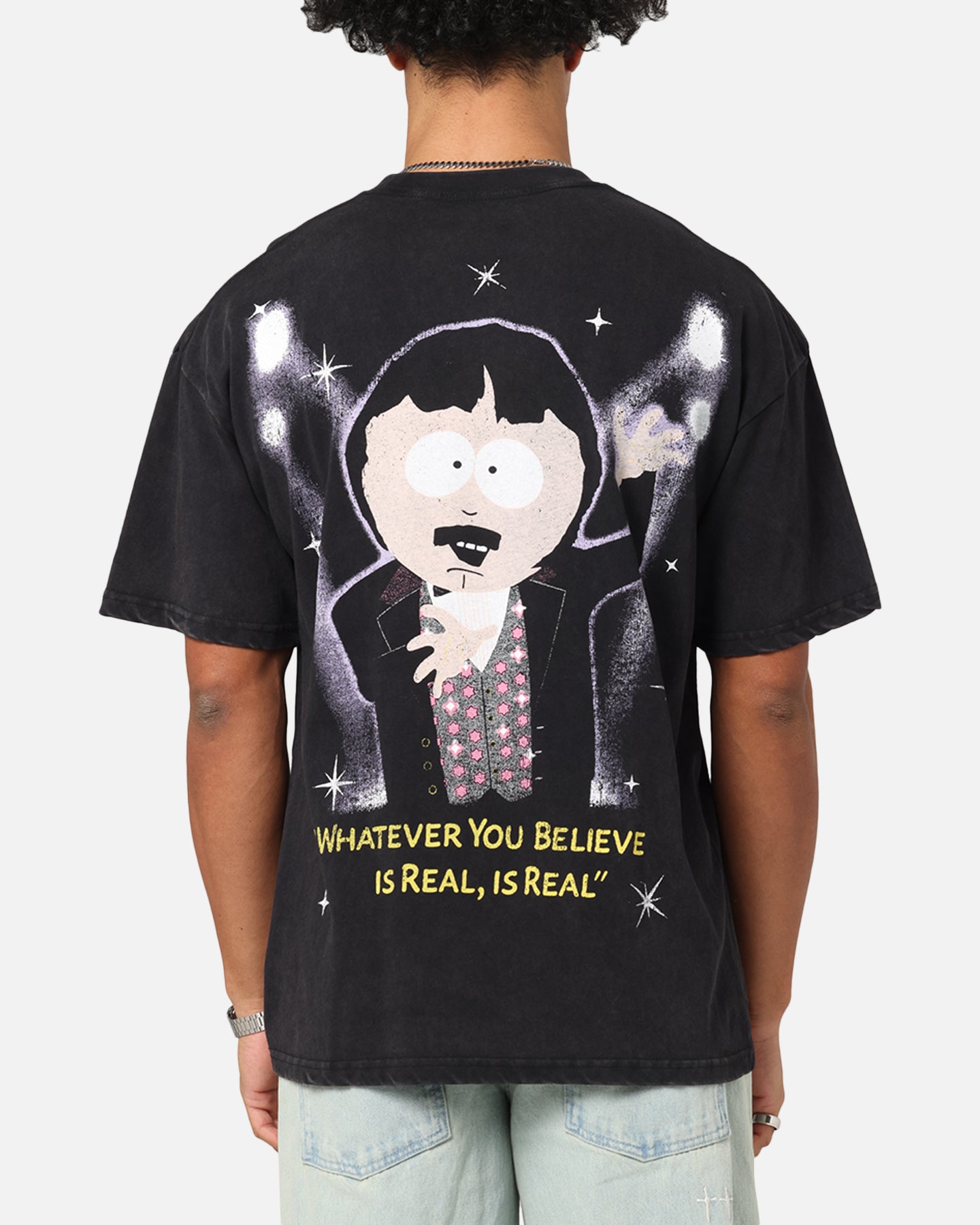 73 Studio X South Park The Amazing Randy Vintage T-Shirt Black Acidwash、mySite、zt4zffjzw