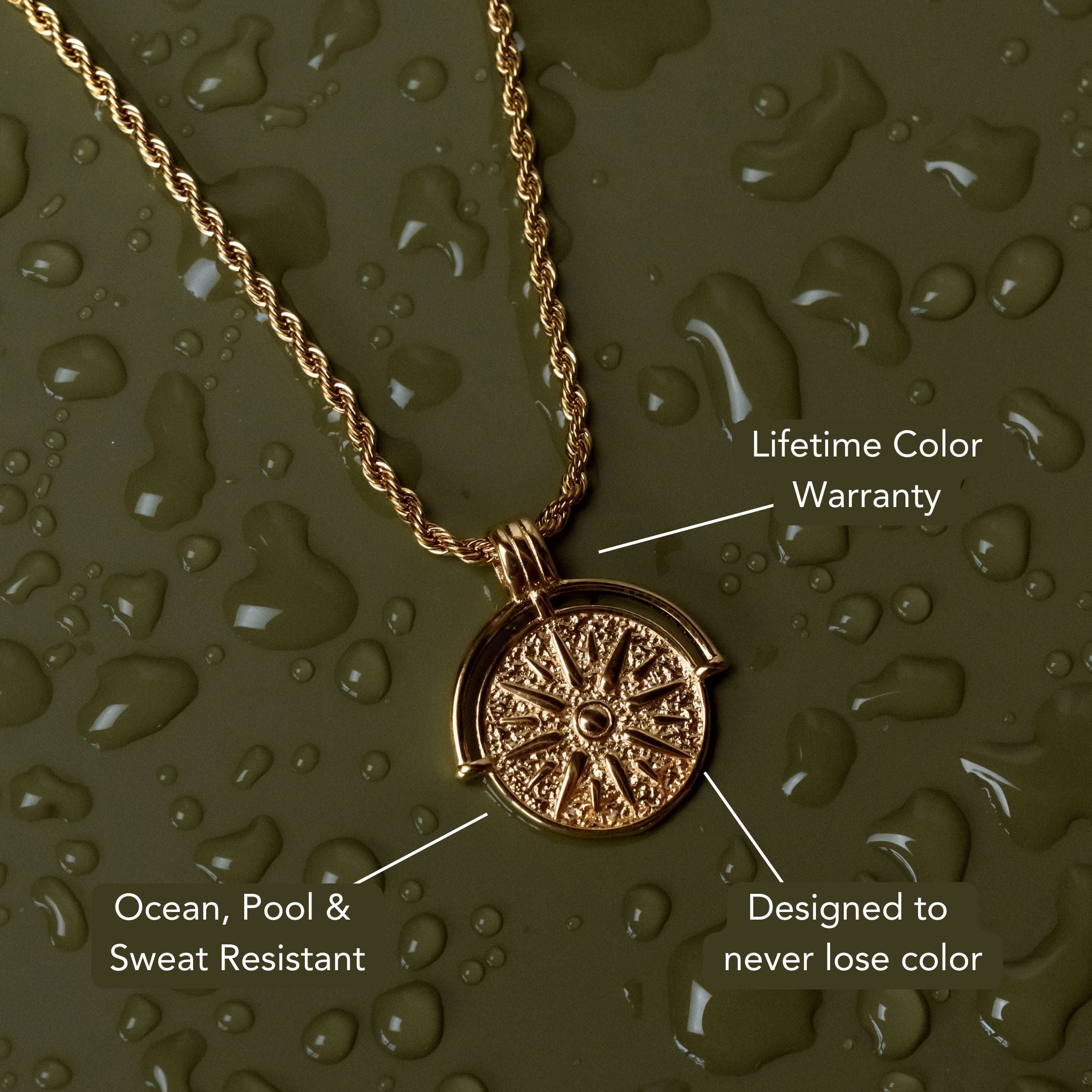 Golden Sun Necklace、mySite、hinf8tx79