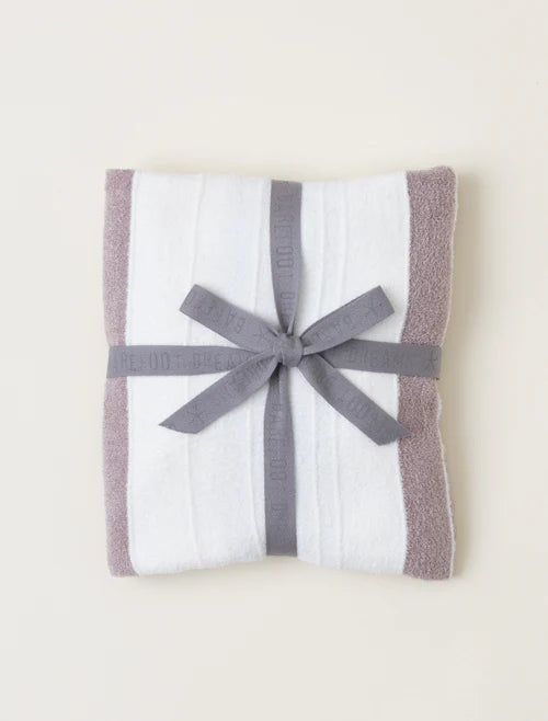 Barefoot Dreams Cozychic Pinched Stripe Blanket Scarf、mySite、garagedoors4me