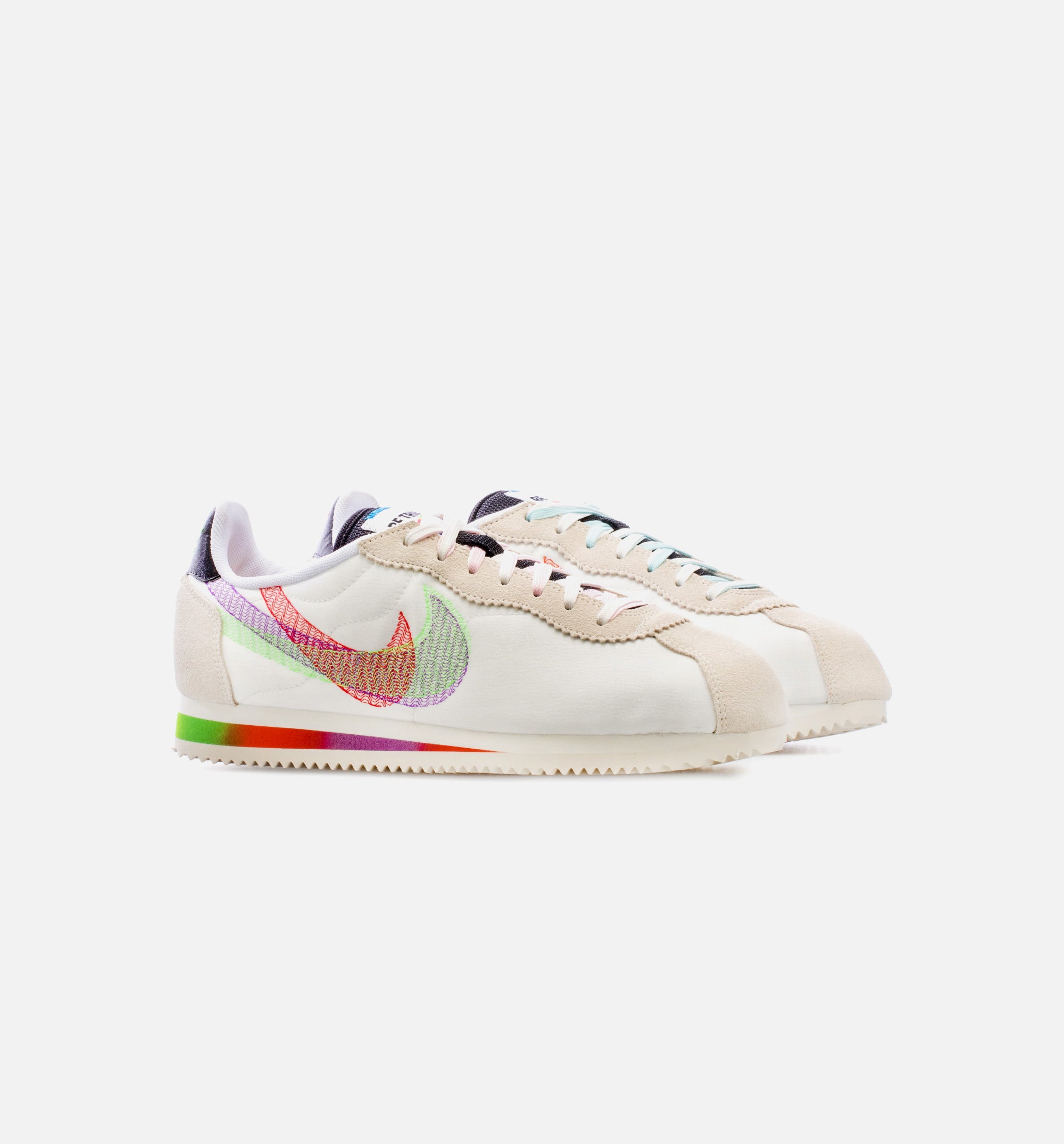 Cortez Be True Mens Lifestyle Shoe - White/Multi、mySite、dreamappss