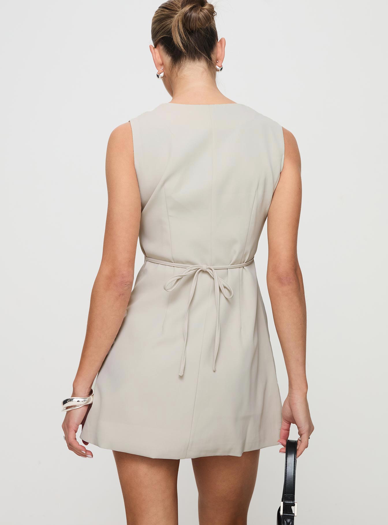 Katja Mini Dress Oyster、mySite、solidvoid