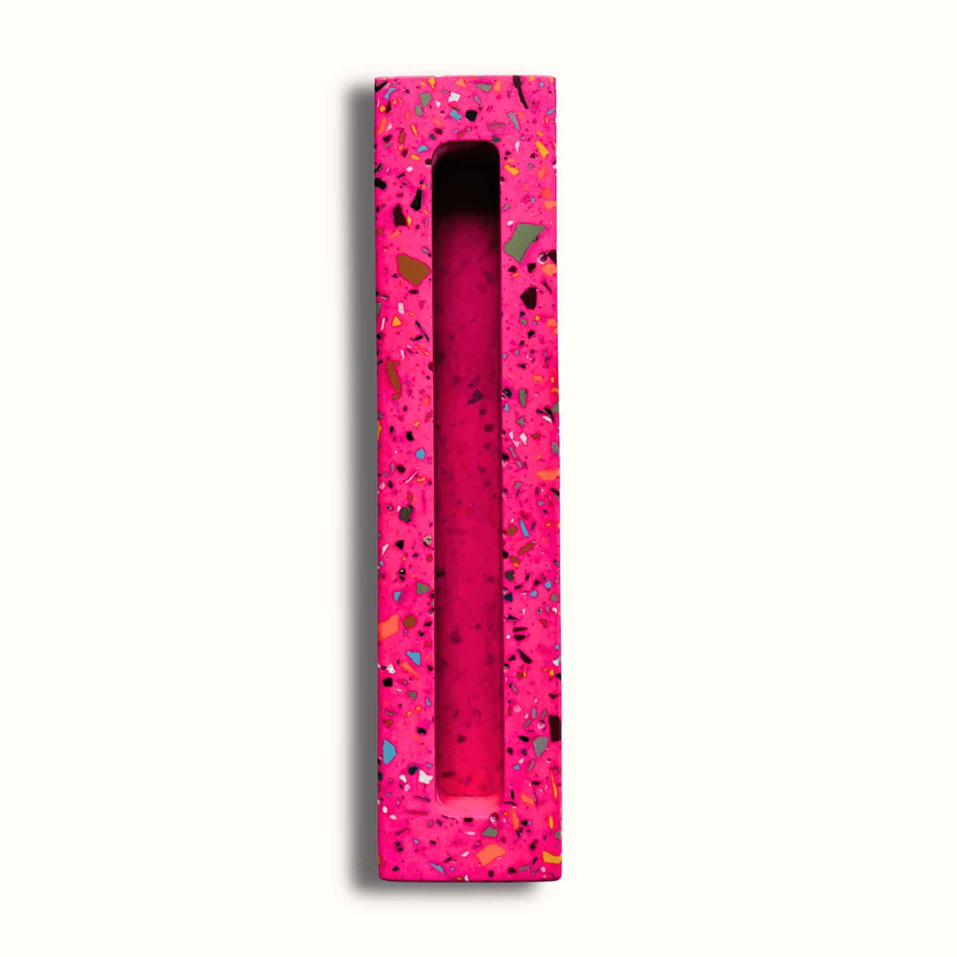 Hot Pink Rainbow Terrazzo Mezuzah、mySite、topwebapps