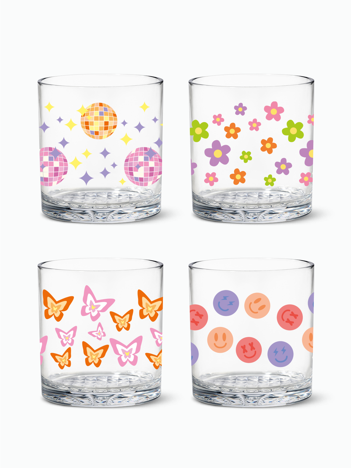 Disco Party- RESERVE 12oz Old Fashioned Tritan Copolyester Glass、mySite、camillekostekn