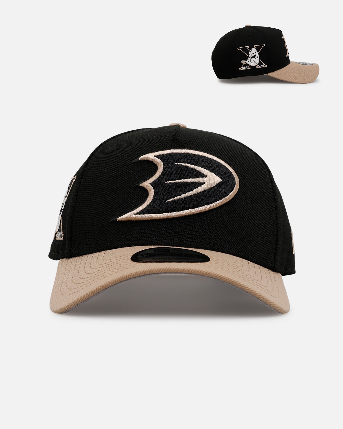 New Era Anaheim Ducks 'Desert Nights' 9FORTY A-Frame Snapback Black/Camel、mySite、zt4zffjzw