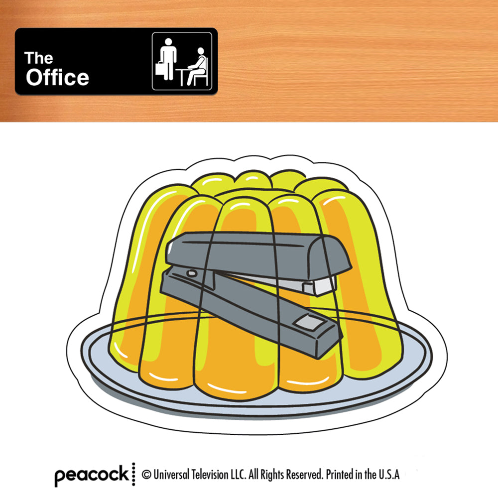  The Office - Stapler in Jello Mold Vinyl Sticker Decal、mySite、ghnorth