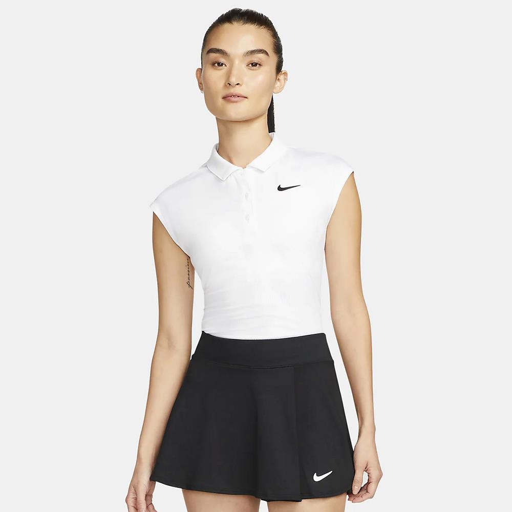 Nike Women's Victory Flouncy Skirt - Black/White、mySite、neckold