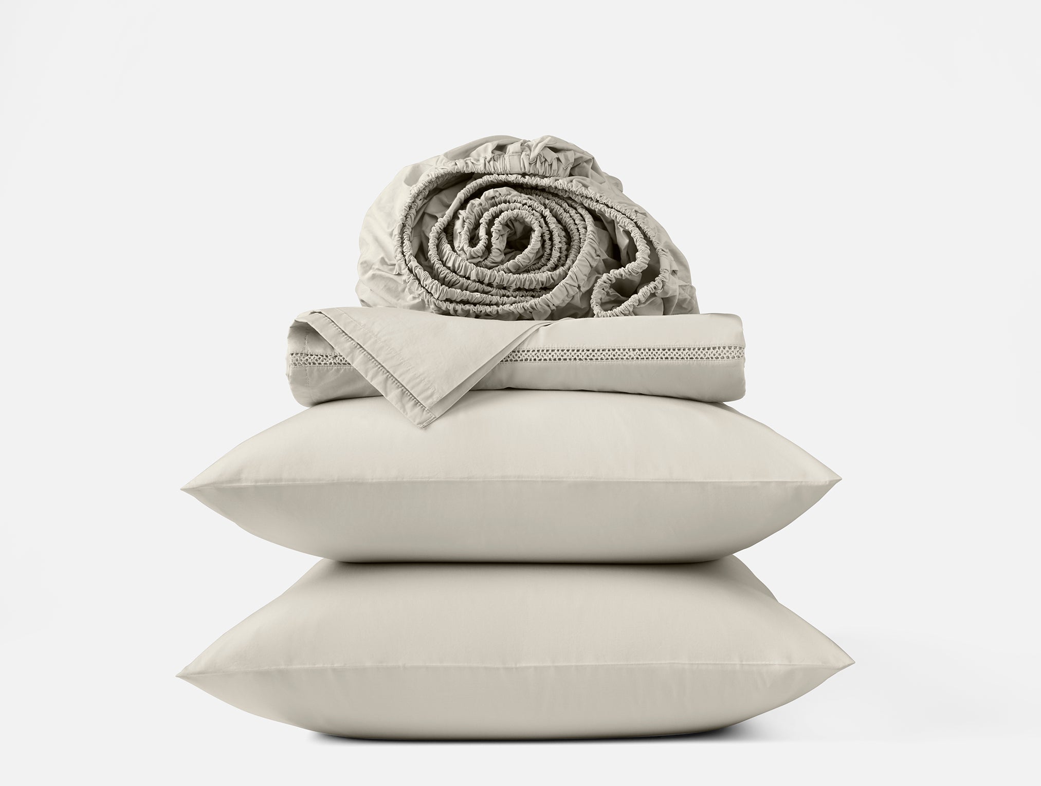  Lattice Organic Percale Sheet Set、mySite、sugarbowlscore