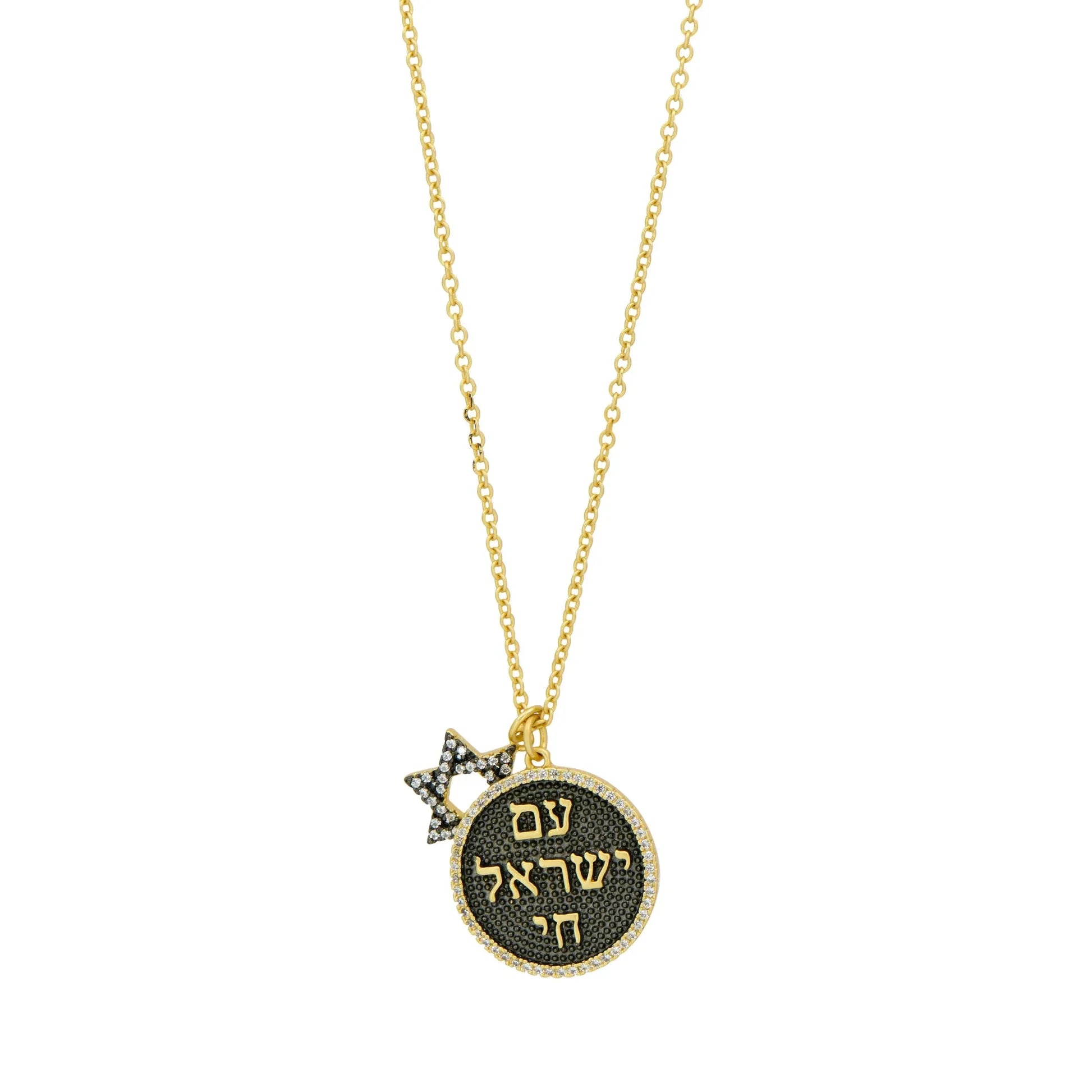  Am Yisrael Chai Freida Rothman Pendant - Gold or Silver、mySite、elrpsem3k